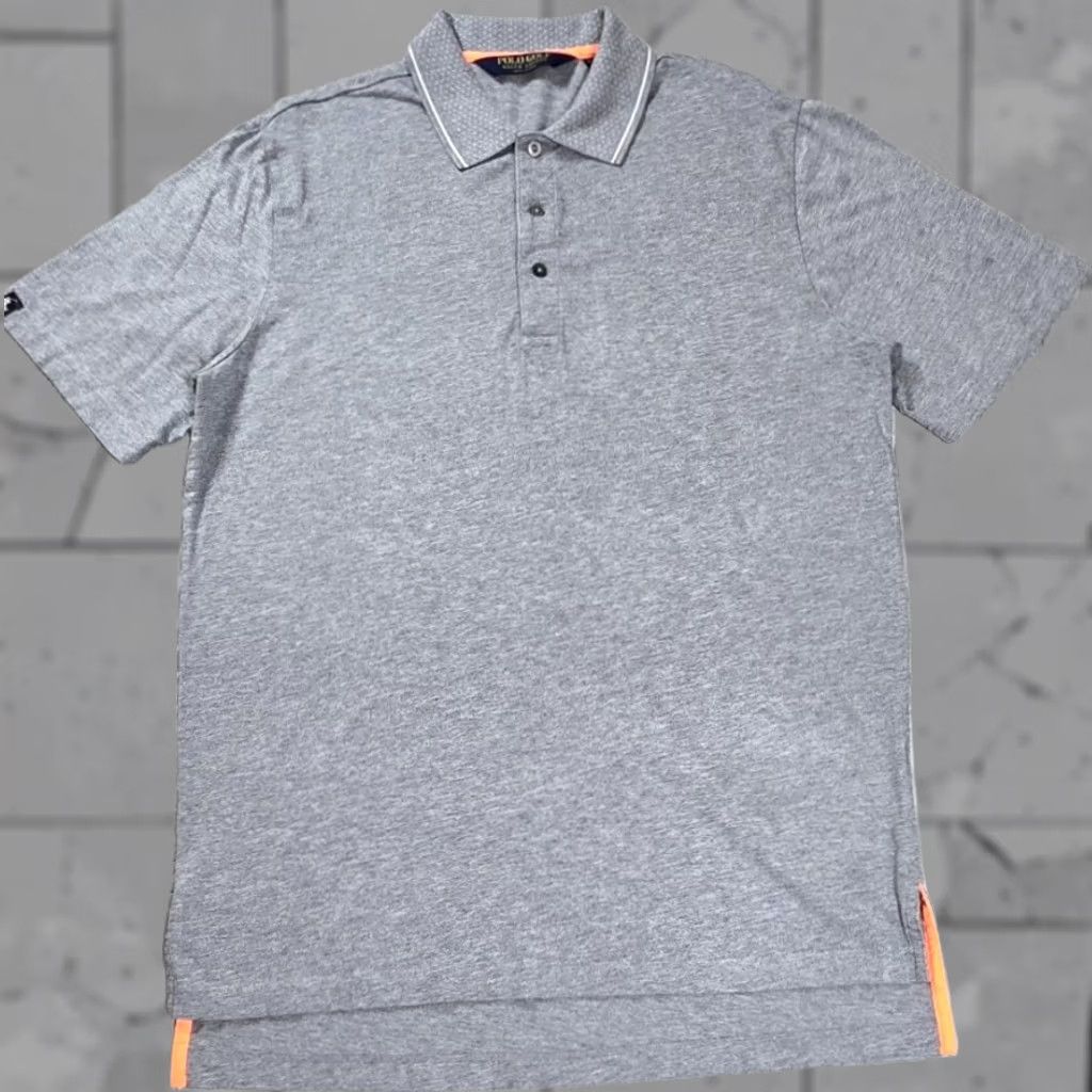 Ralph Lauren Ralph Lauren Polo Golf Mens Gray Polo Shirt Short Sleeve Stretch M Dipped Collar Shirt Mens Gray Polo Golf Stretch M Size US M / EU 48-50 / 2 - 1 Thumbnail