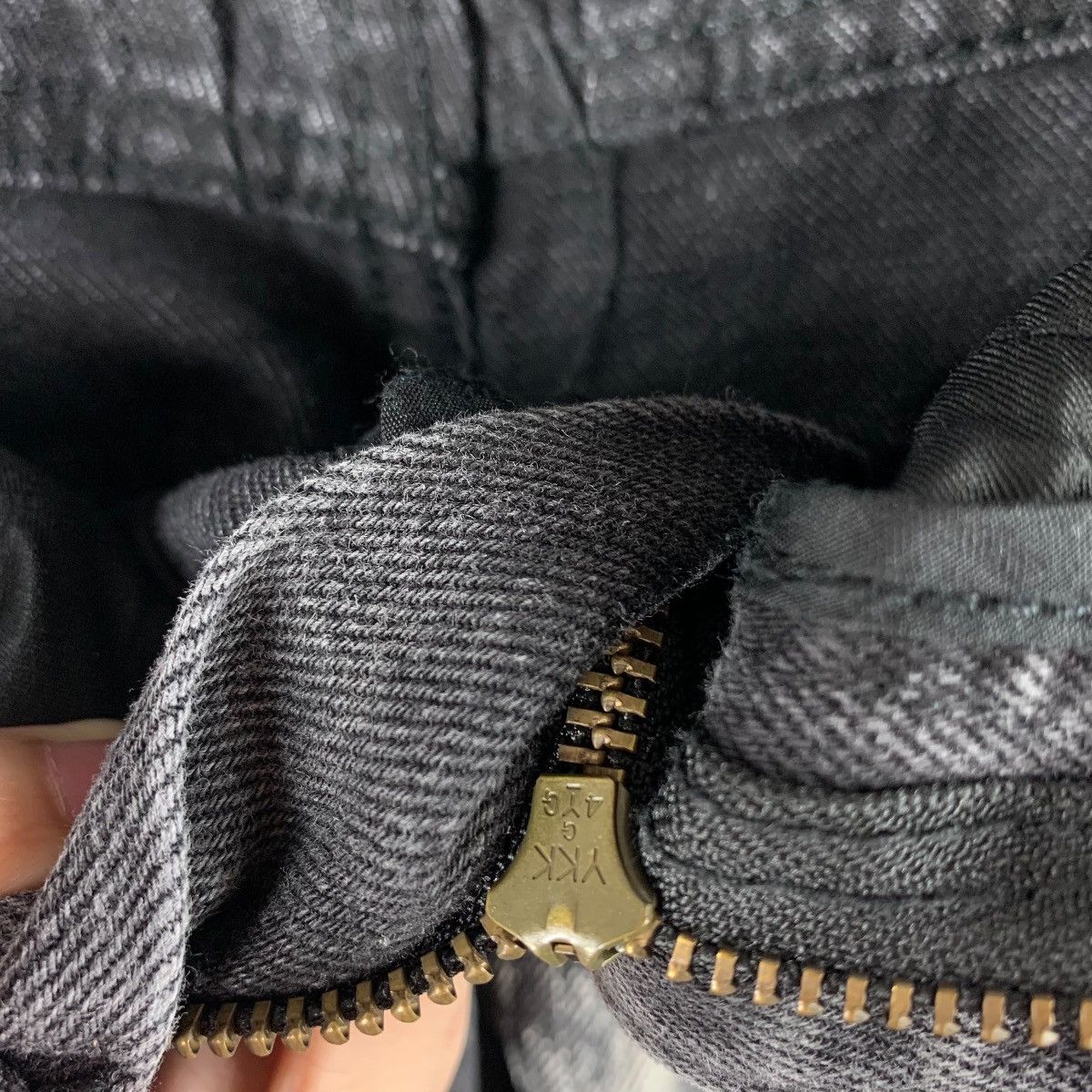 Designer × Japanese Brand PANERO Bleach dyedenim skinny jeans Size US 27 - 15 Thumbnail