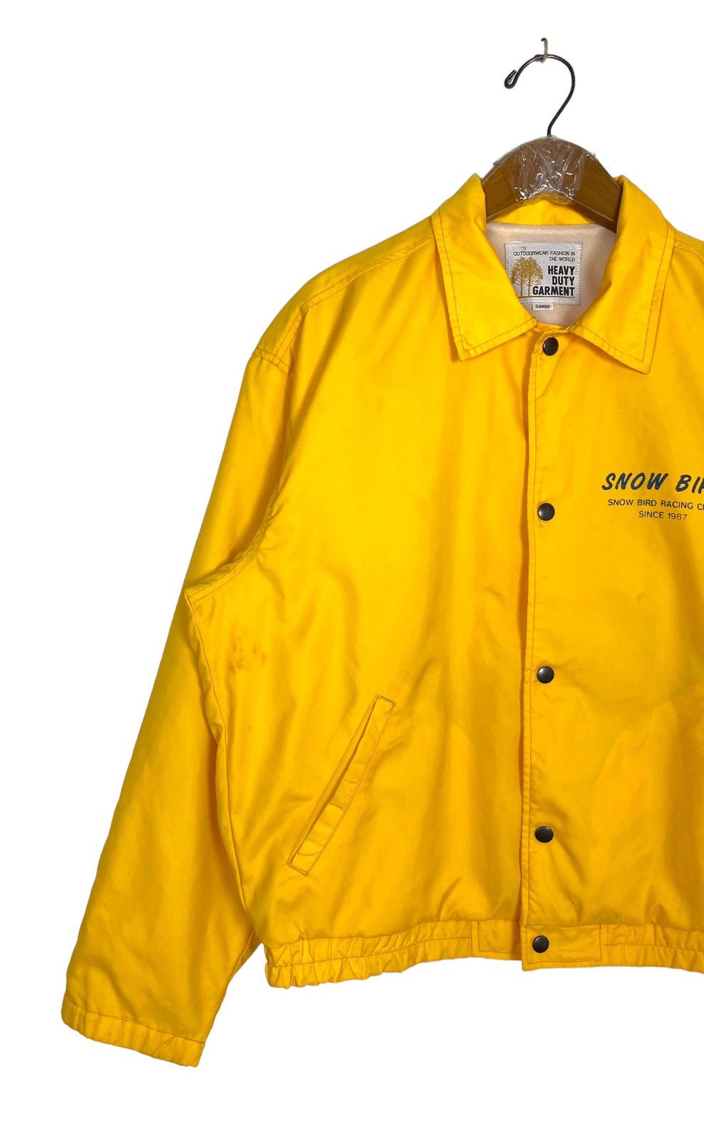 Japanese Brand Rare‼️ Vintage Snow Bird Racing Club Coach Jacket Made Japan Size US M / EU 48-50 / 2 - 4 Thumbnail