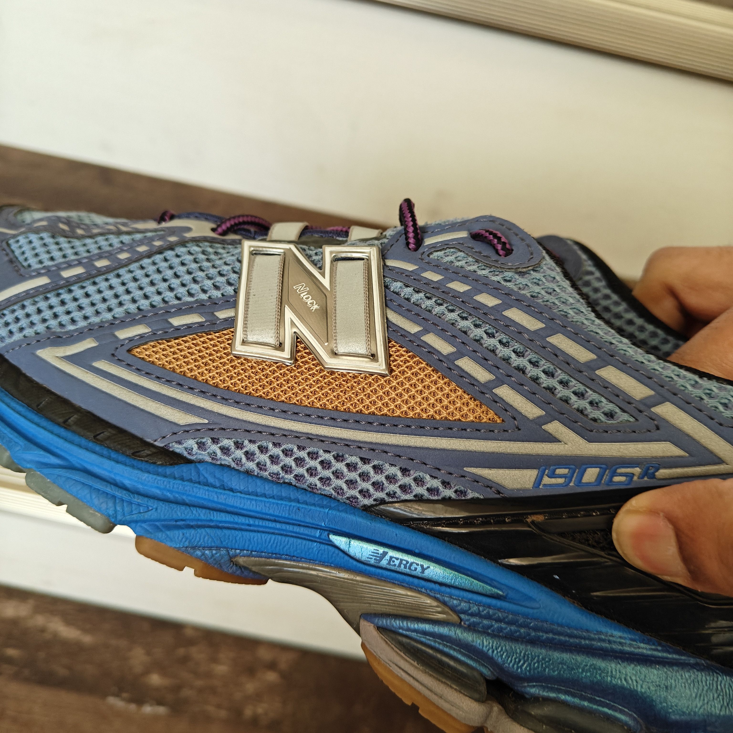 Action Bronson × New Balance worn 1x baklava 1906r azule blue Size US 9.5 / EU 42-43 - 13 Thumbnail