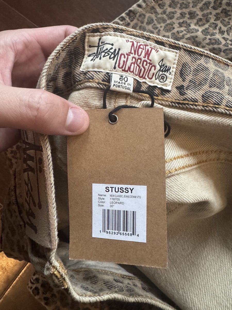 Stussy Stussy classic jean denim leopard 30 Size US 30 / EU 46 - 5 Thumbnail