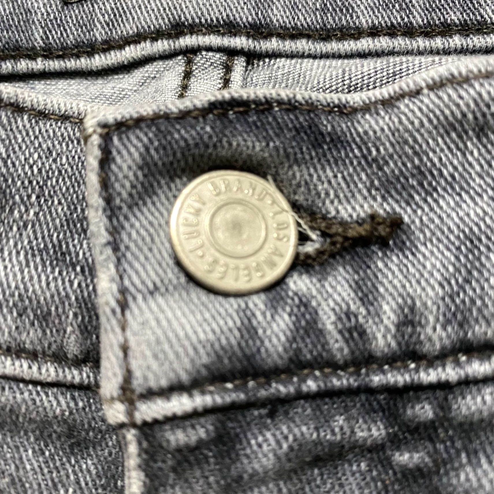 Lucky Brand Lucky Brand Jeans Womens 8 Gray Denim Mid Rise Ava Skinny Distressed Size 30" / US 8 / IT 44 - 5 Thumbnail
