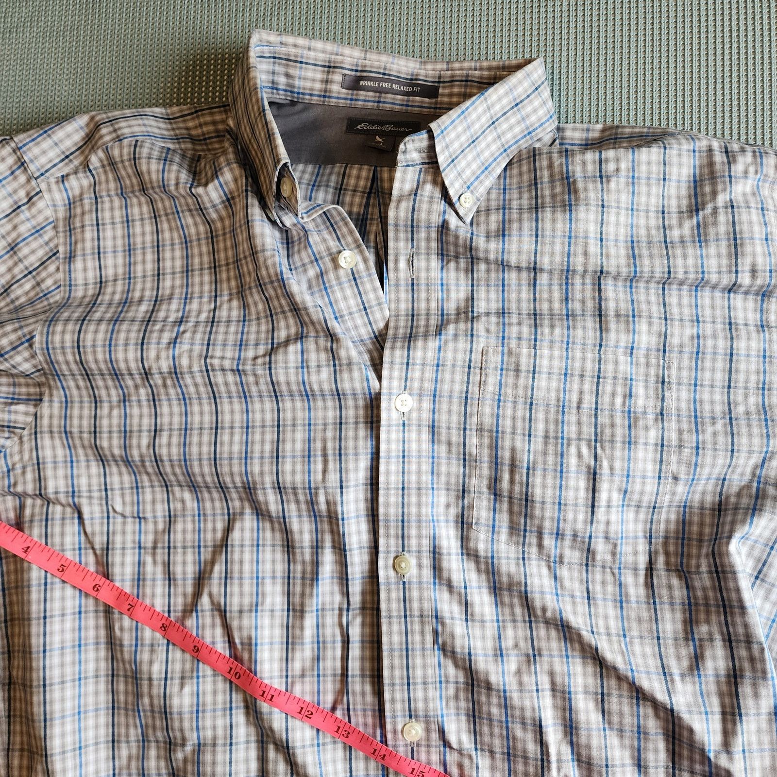 Eddie Bauer Eddie Bauer Relaxed Fit Plaid Button-Up Large Size US L / EU 52-54 / 3 - 4 Thumbnail
