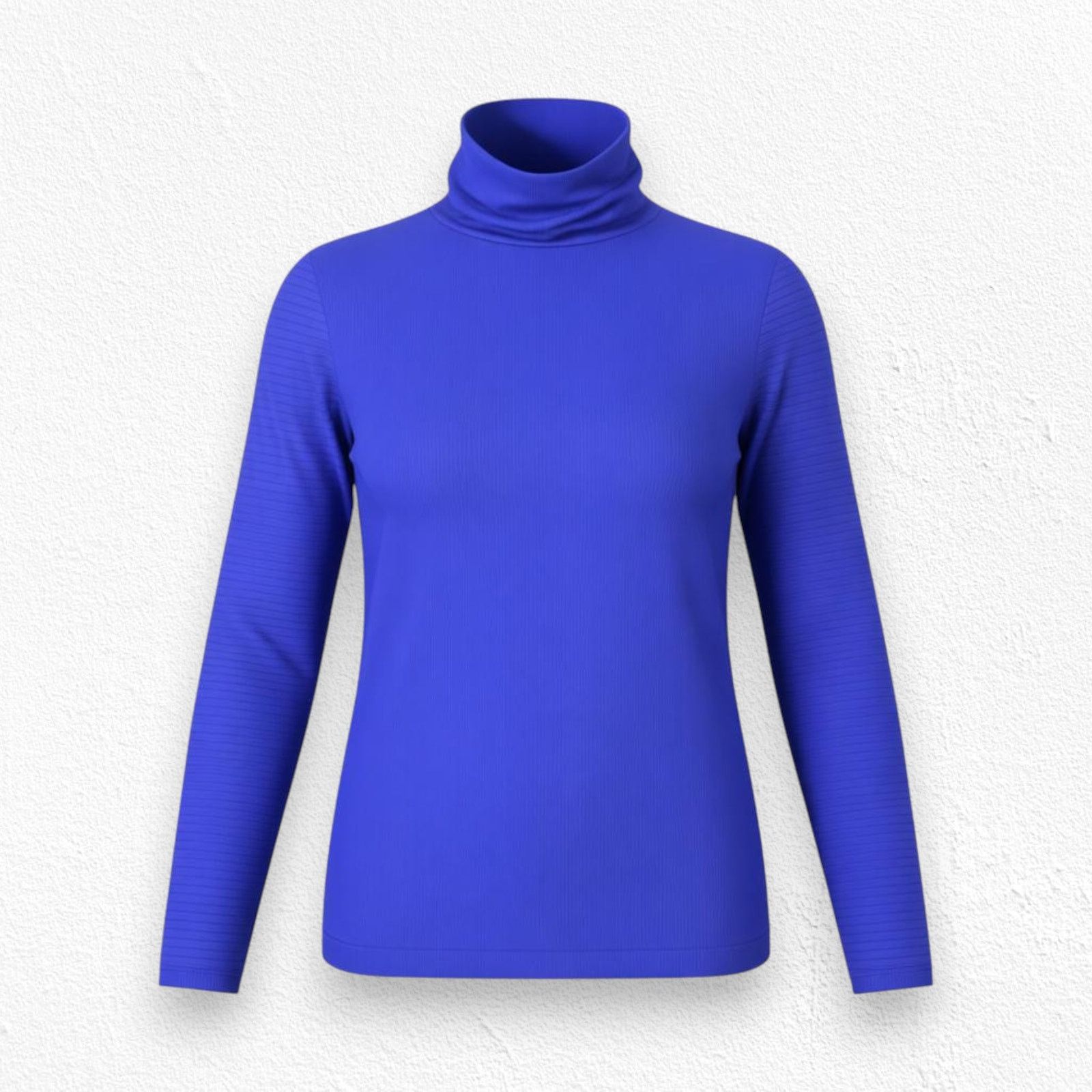 Athleta Athleta Tanzanite Blue Flurry Blizzard Turtleneck Size Small Size S / US 4 / IT 40 - 1 Thumbnail