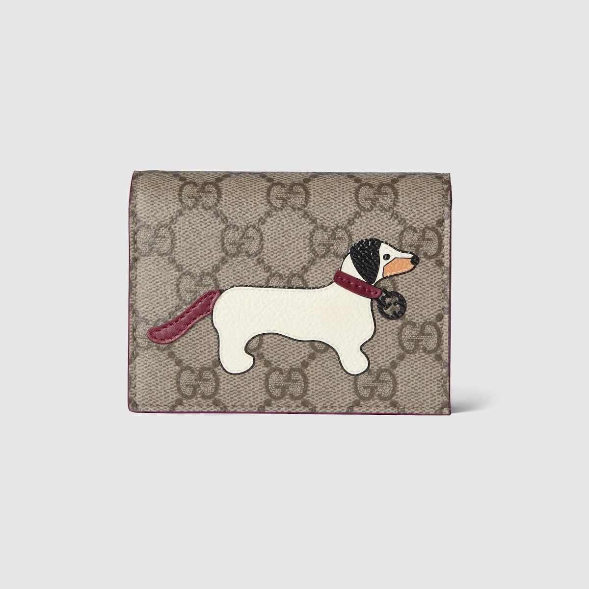 Gucci Gucci Dog Detail Small Wallet Size ONE SIZE - 1 Thumbnail