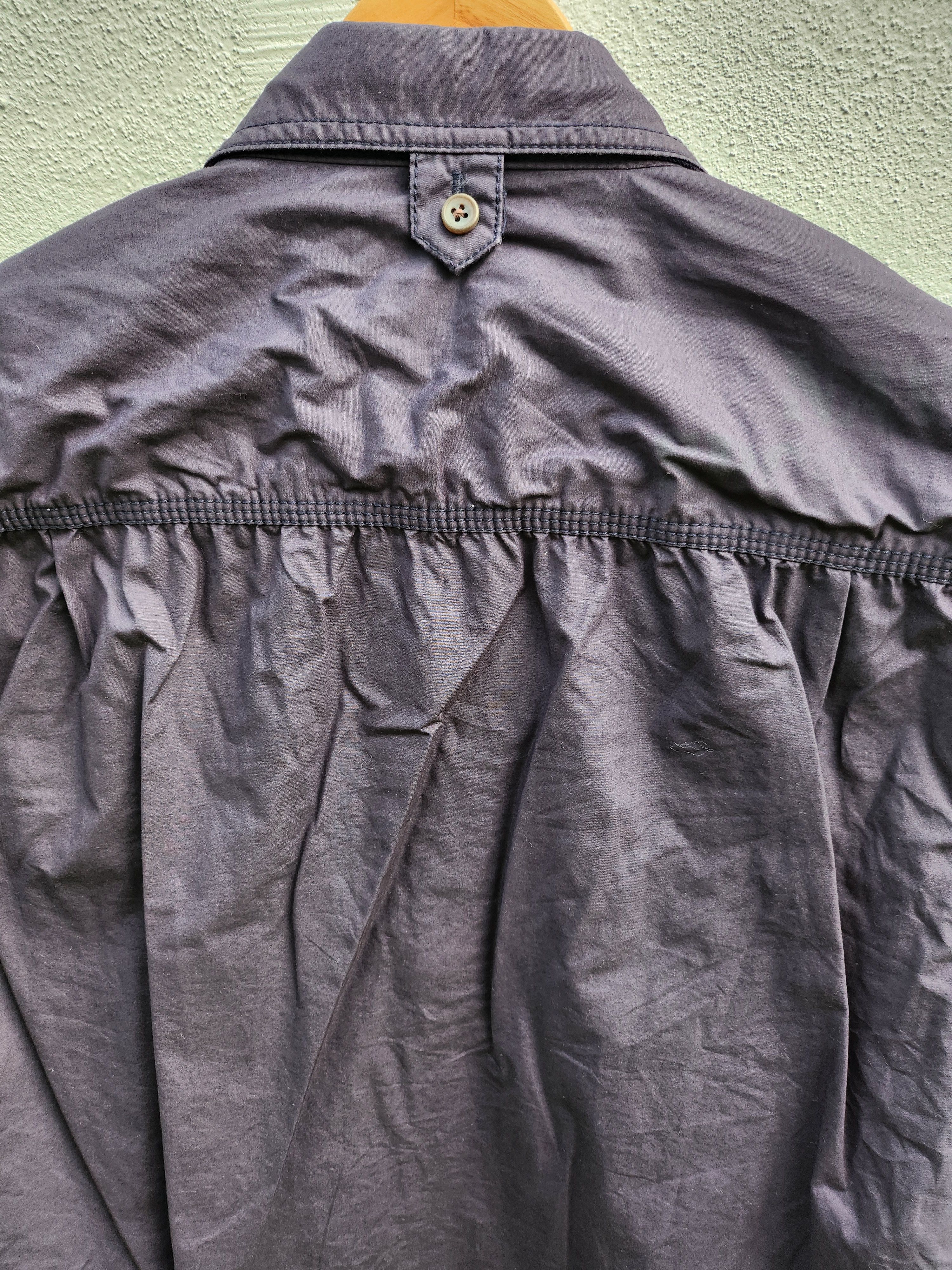 Japanese Brand Surplus Japan Military Uniform Style Shirt Blue Size US XL / EU 56 / 4 - 10 Thumbnail