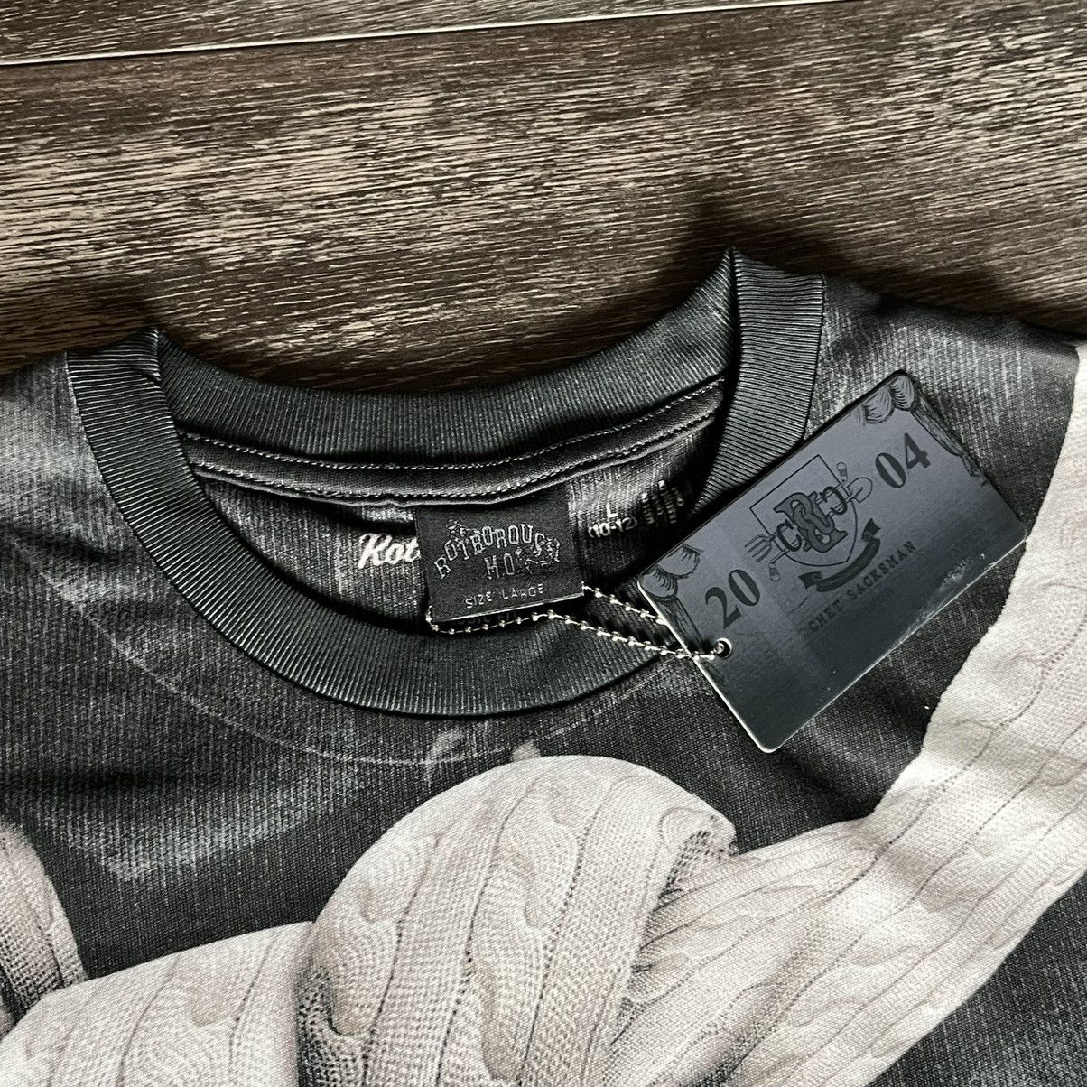 Other New Rotborough Chet Sacksman Trompe L’oeil Graphic Tee Shirt Size US L / EU 52-54 / 3 - 6 Thumbnail