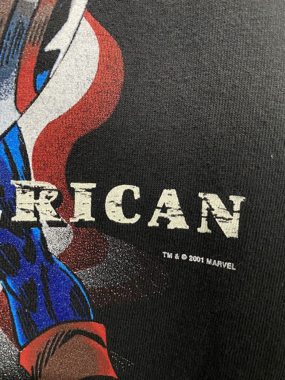 Marvel Comics × Vintage Vintage 1991 Marvel Comics Captain America T-Shirt XLarge Size US XL / EU 56 / 4 - 3 Thumbnail