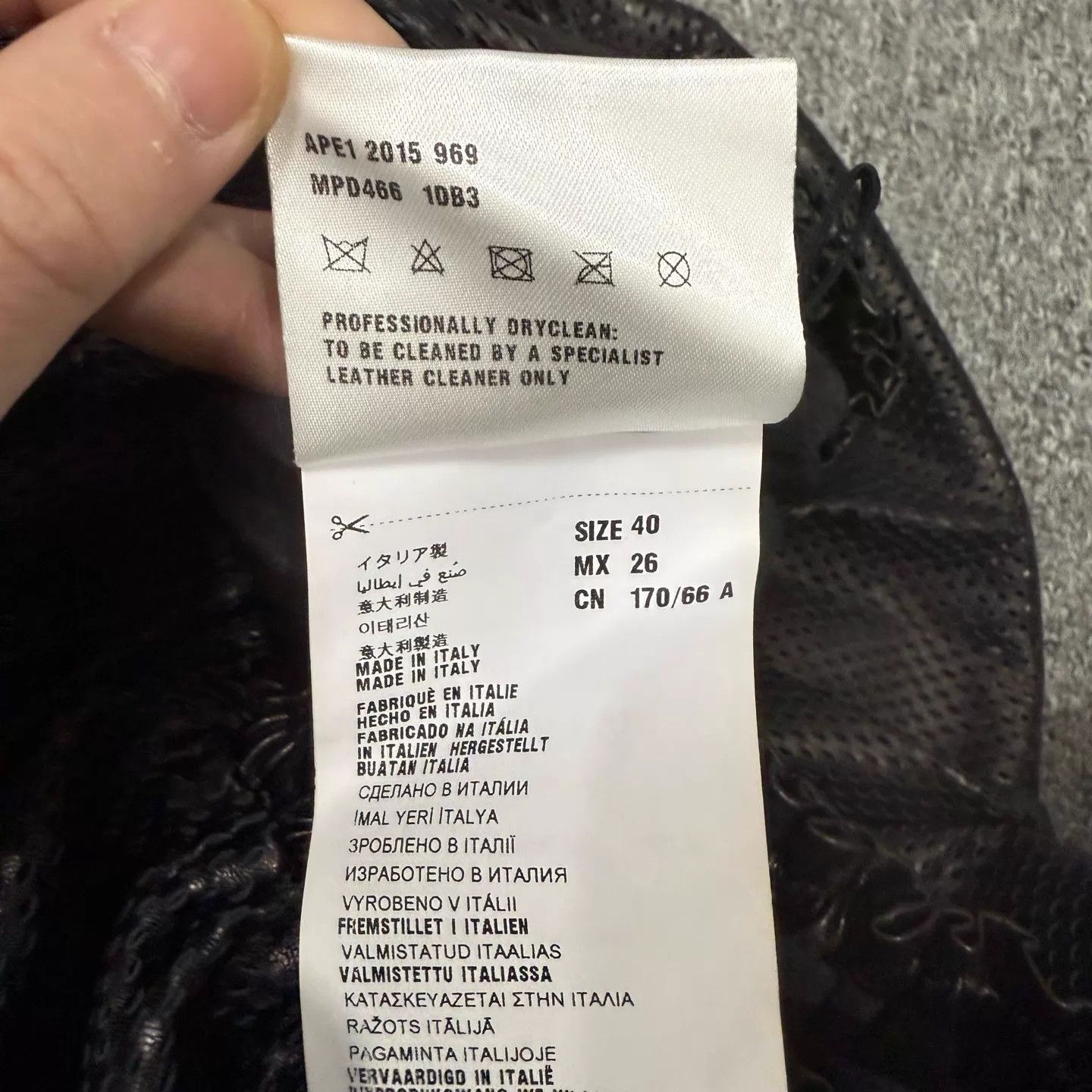 Miu Miu MIU MIU women's Black Leather Skirt 40 95 New Size 27" / US 4 / IT 40 - 5 Thumbnail