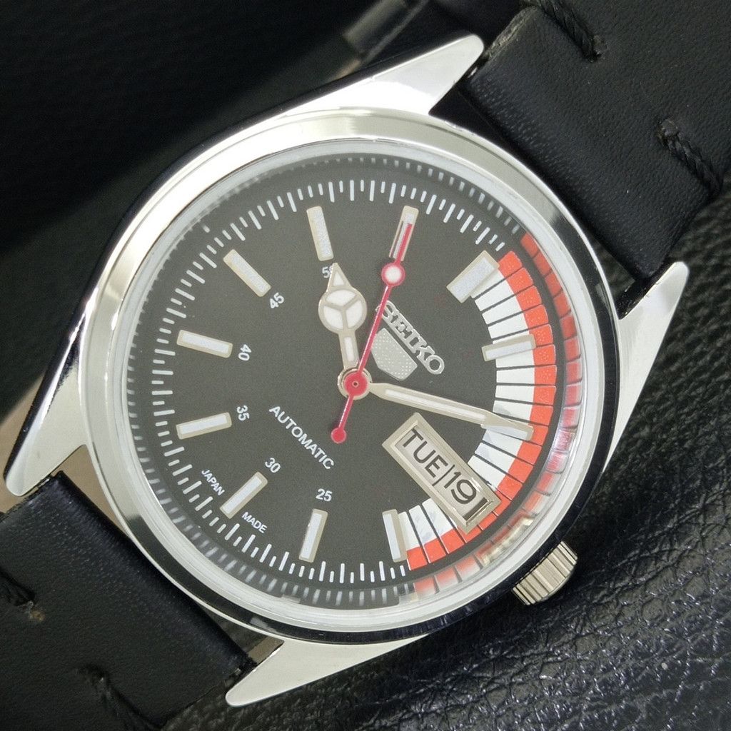 Seiko REFURBISHED VINTAGE SEIKO 5 AUTO JAPAN MENS WATCH a440730 Size 38 - 1 Thumbnail