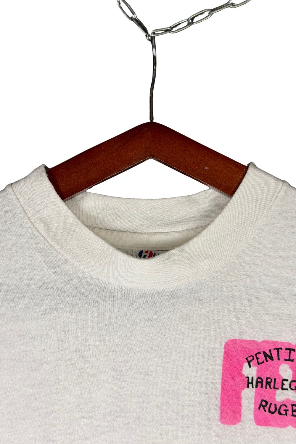Hanes 90s Penticton Harlequins Rugby Graphic Tee USA Made Hanes L Size US L / EU 52-54 / 3 - 10 Thumbnail