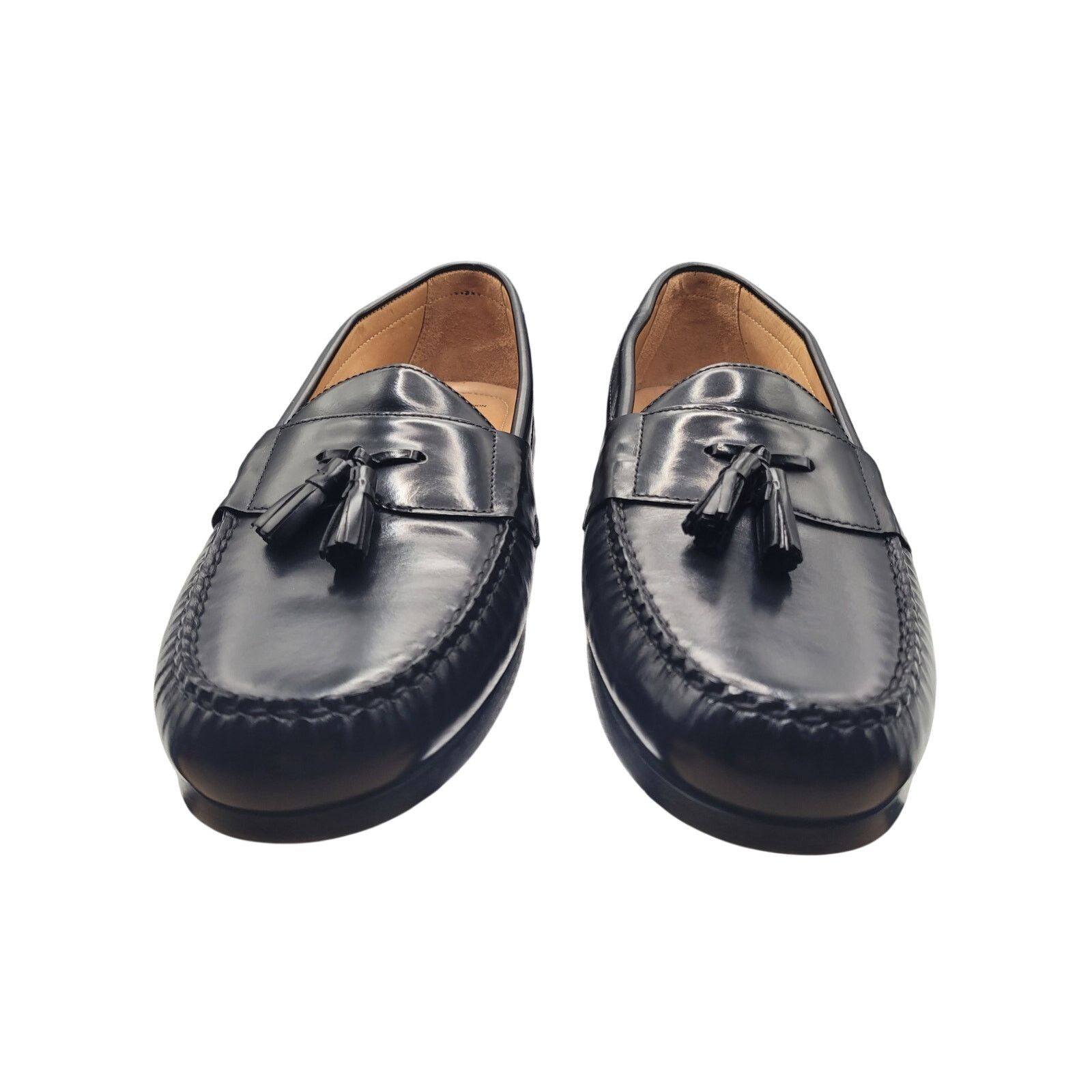 Johnston & Murphy Johnson & Murphy Mens Loafers Blk Leather Sheep Skin Sz 13M Size US 13 / EU 46 - 2 Thumbnail