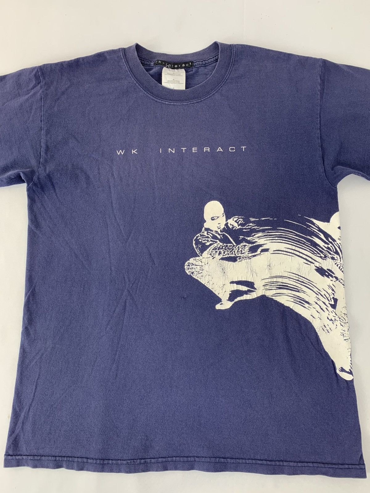 Japanese Brand 90s WK Interact Street Art Printed Tee T-shirt Unisex Wear Size US M / EU 48-50 / 2 - 3 Thumbnail