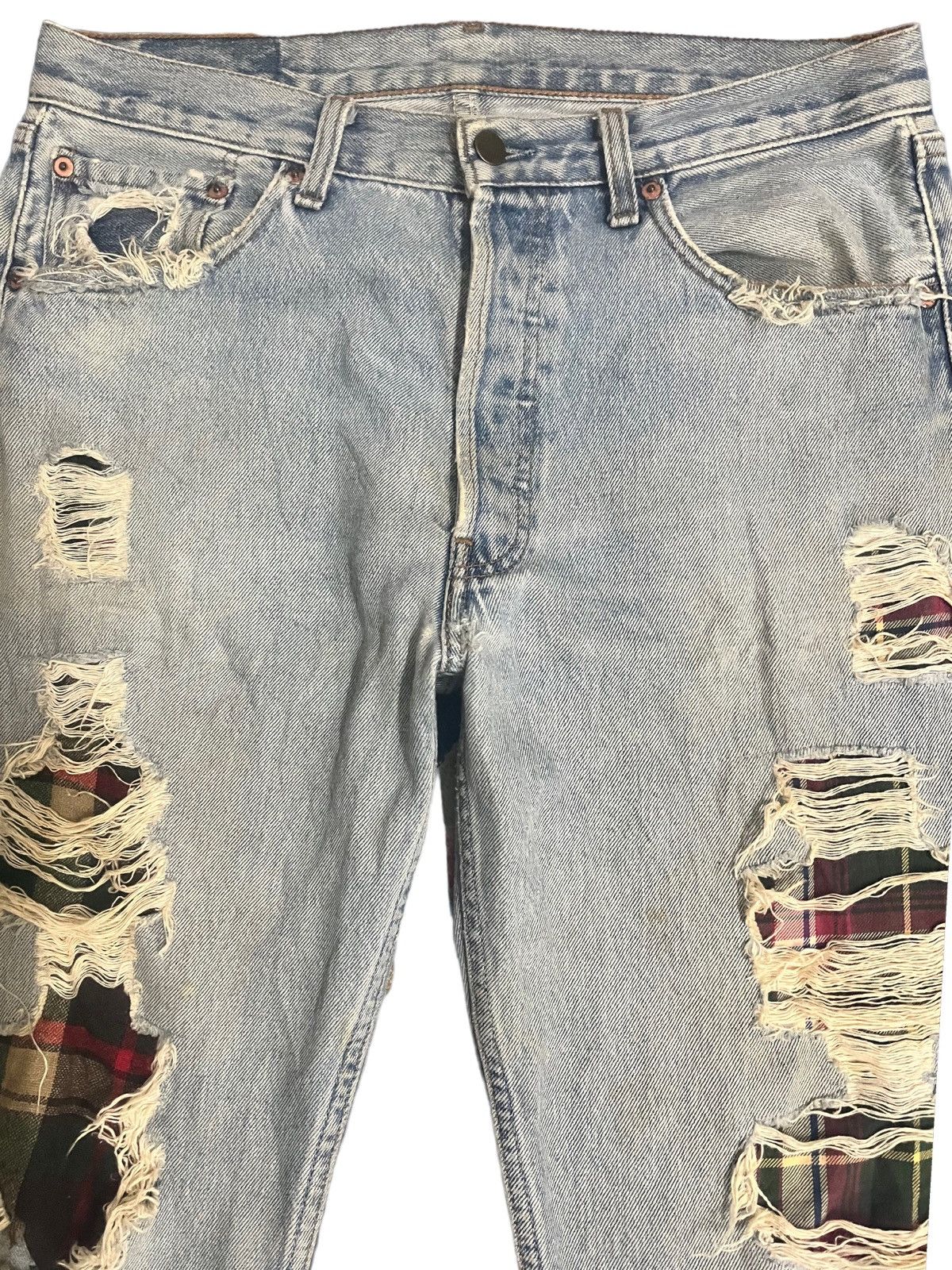 Japanese Brand × Vintage Vintage Japanese Brand Distressed Denim Size US 33 - 2 Thumbnail