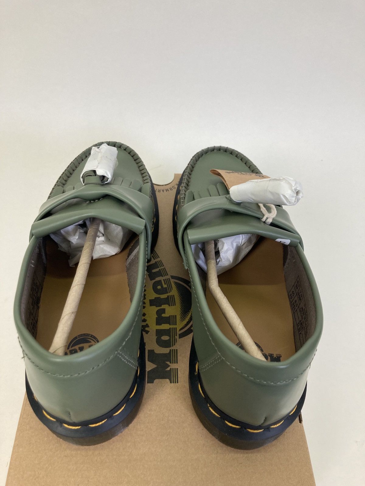 Dr. Martens Khaki Adrian loafers new with tags U.K.6.5/EU 40/US7.5 Size US 7.5 / EU 40-41 - 3 Thumbnail