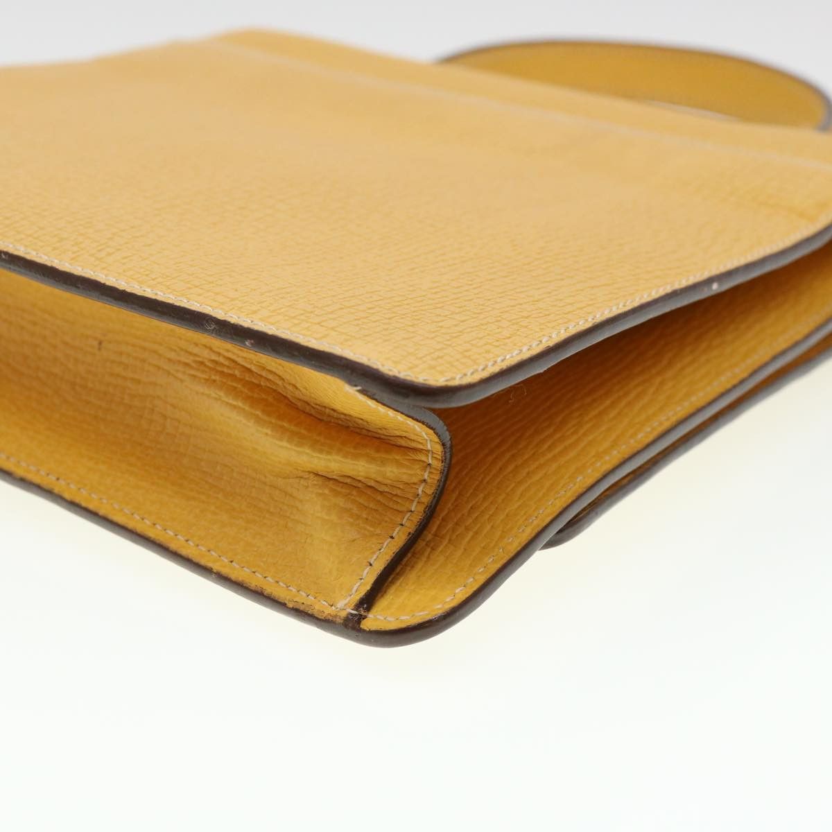 Loewe LOEWE Barcelona Hand Bag Leather Yellow Size ONE SIZE - 15 Thumbnail