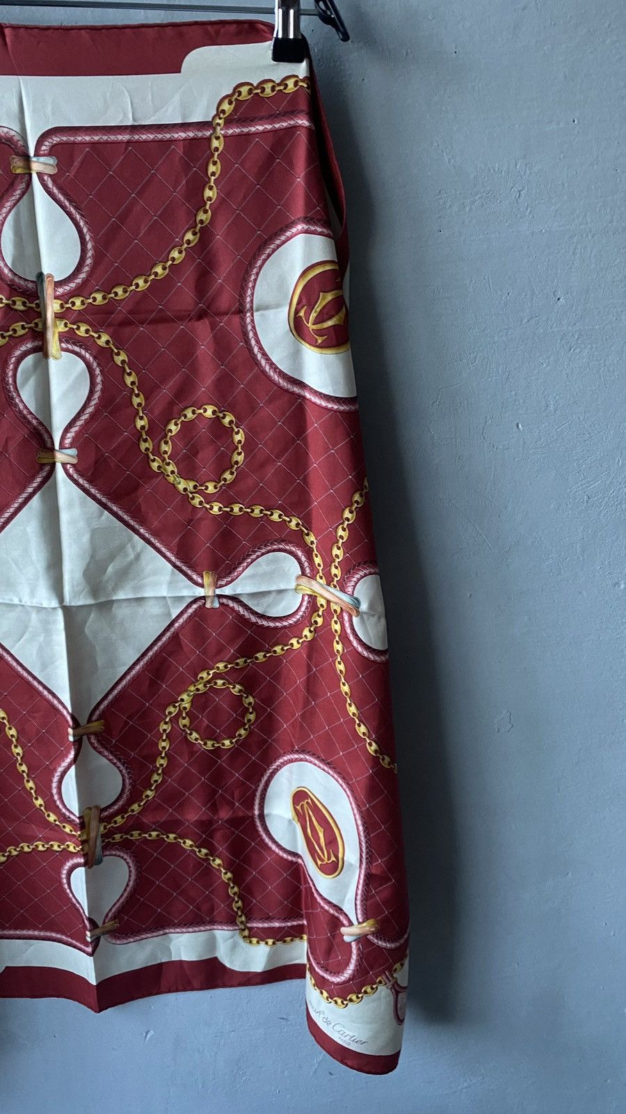 Cartier VINTAGE CARTIER SILK Sharf Size ONE SIZE - 3 Thumbnail
