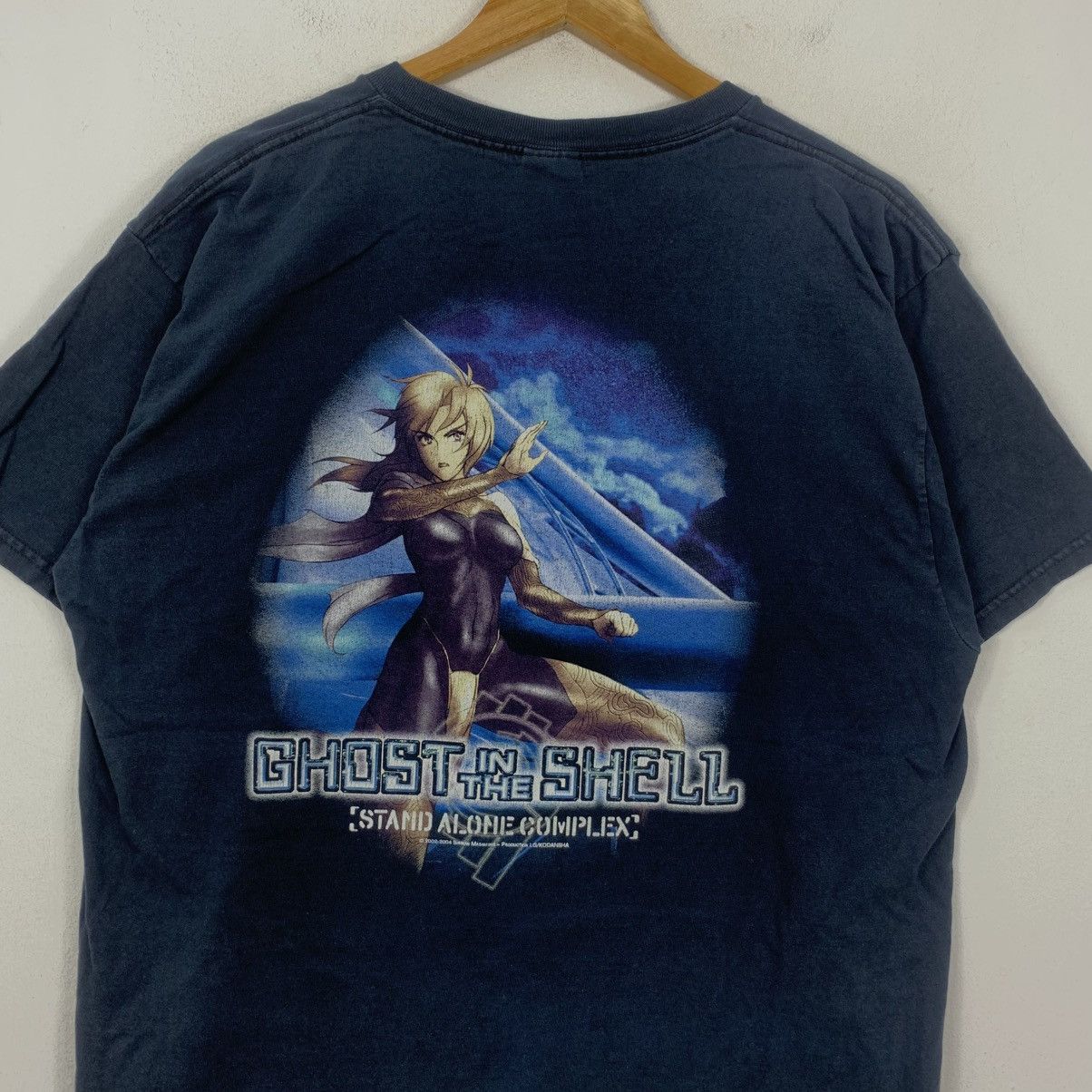 Anime Vintage GHOST IN THE SHELL Stand Alone Complex Tee Shirt Top Size US XL / EU 56 / 4 - 3 Thumbnail