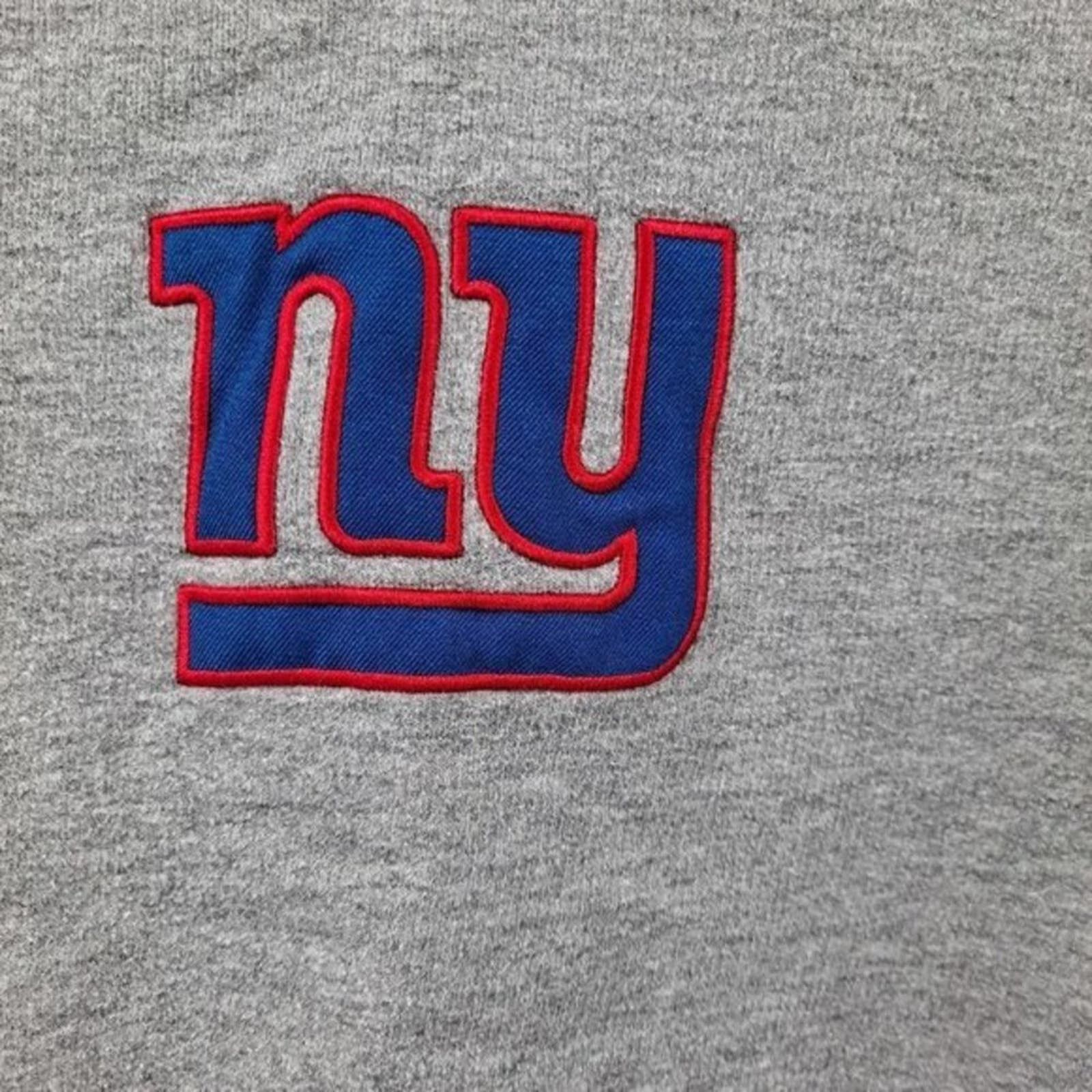 NFL Vintage NFL Team Apparel Giants‎ NY Gray Sweatshirt Size US XL / EU 56 / 4 - 2 Thumbnail