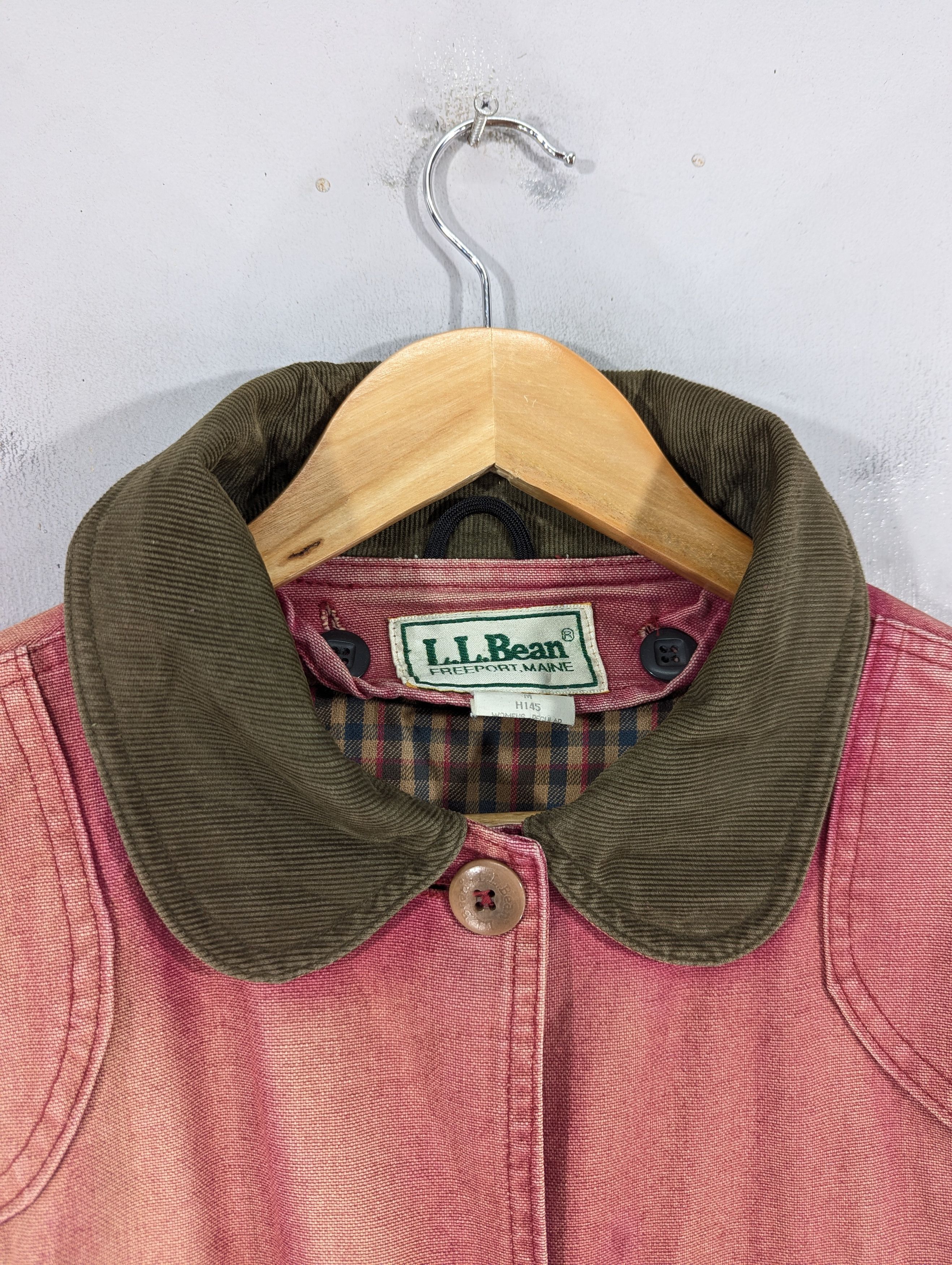 L.L. Bean Vintage L.L.Bean Blanket Lined Chore Sunfaded Jacket Size M / US 6-8 / IT 42-44 - 7 Thumbnail