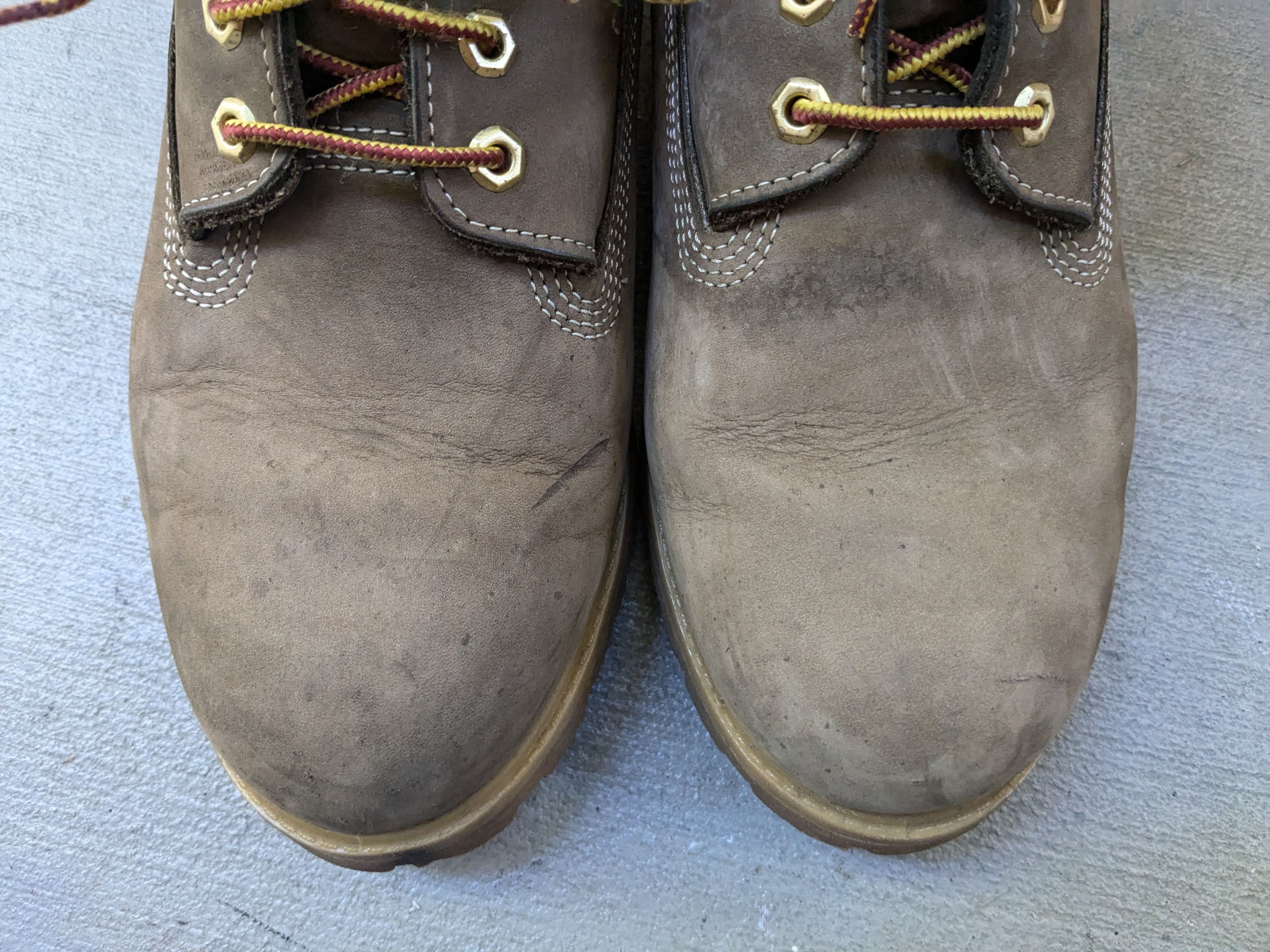 Timberland Timberland Boots Brown 11.5 Suede Leather Wheat Rubber Size US 11.5 / EU 44-45 - 3 Thumbnail