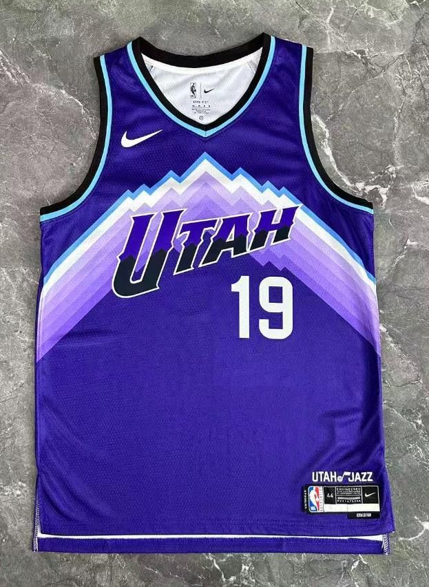 NBA 2026 Utah Jazz 19 Bailey Jersey Purple Size US M / EU 48-50 / 2 - 1 Thumbnail