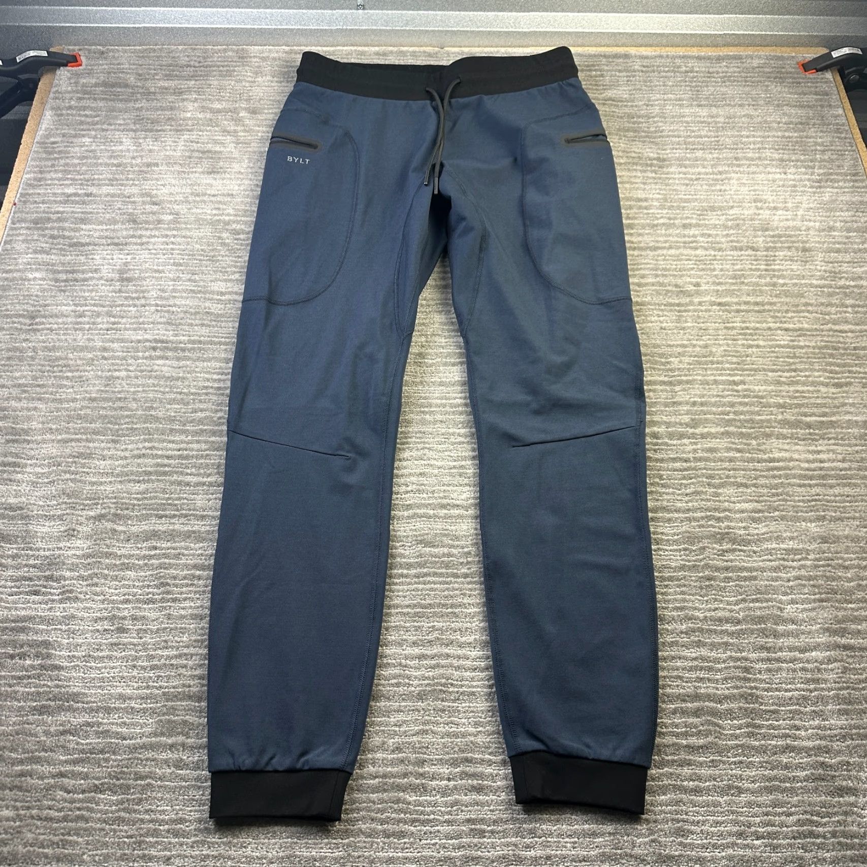 Vintage Bylt Pants Mens Large Blue Premium Jogger Running Performance Size US 33 - 2 Thumbnail