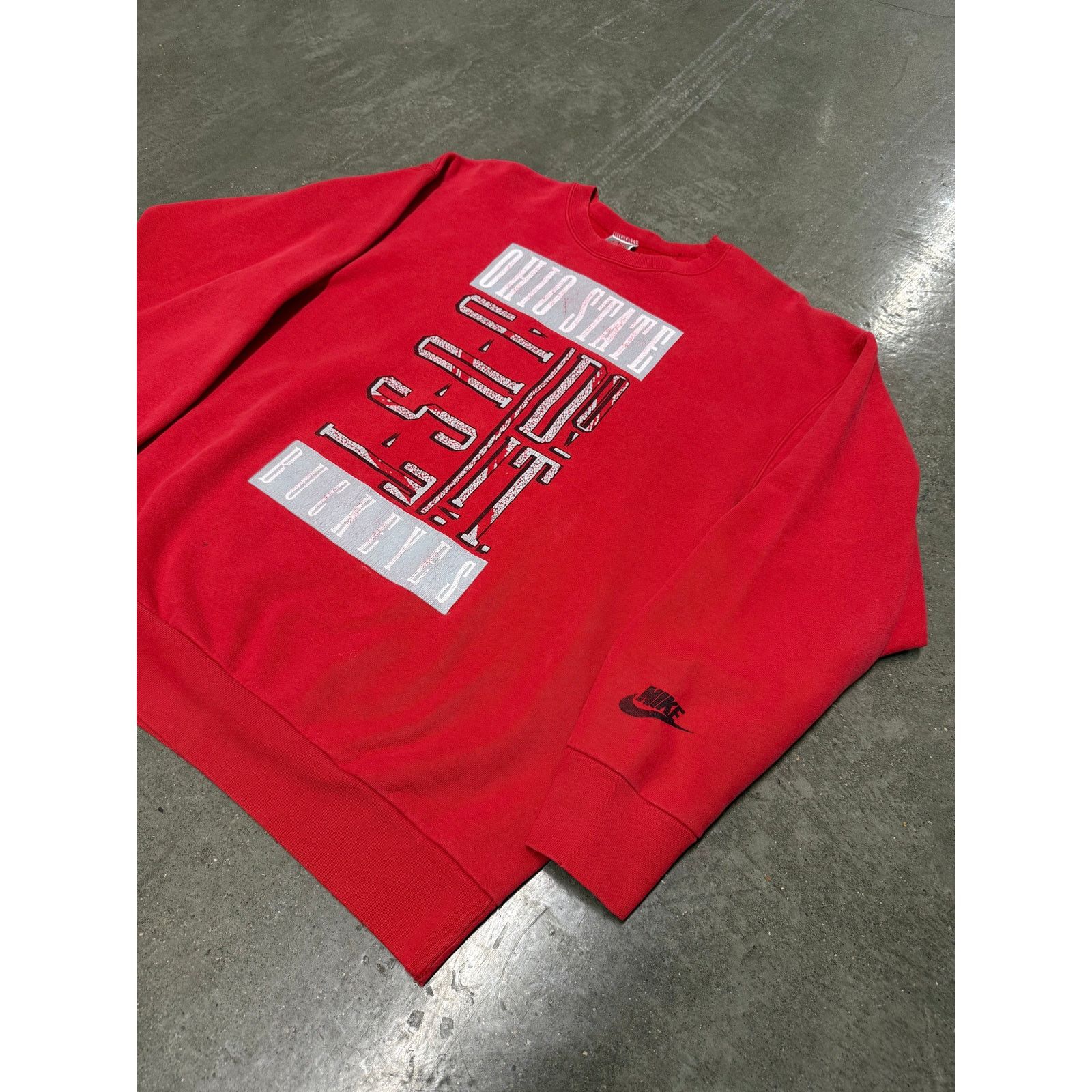 Vintage Vintage 1990's Ohio State University Nike Crewneck Size US L / EU 52-54 / 3 - 2 Thumbnail