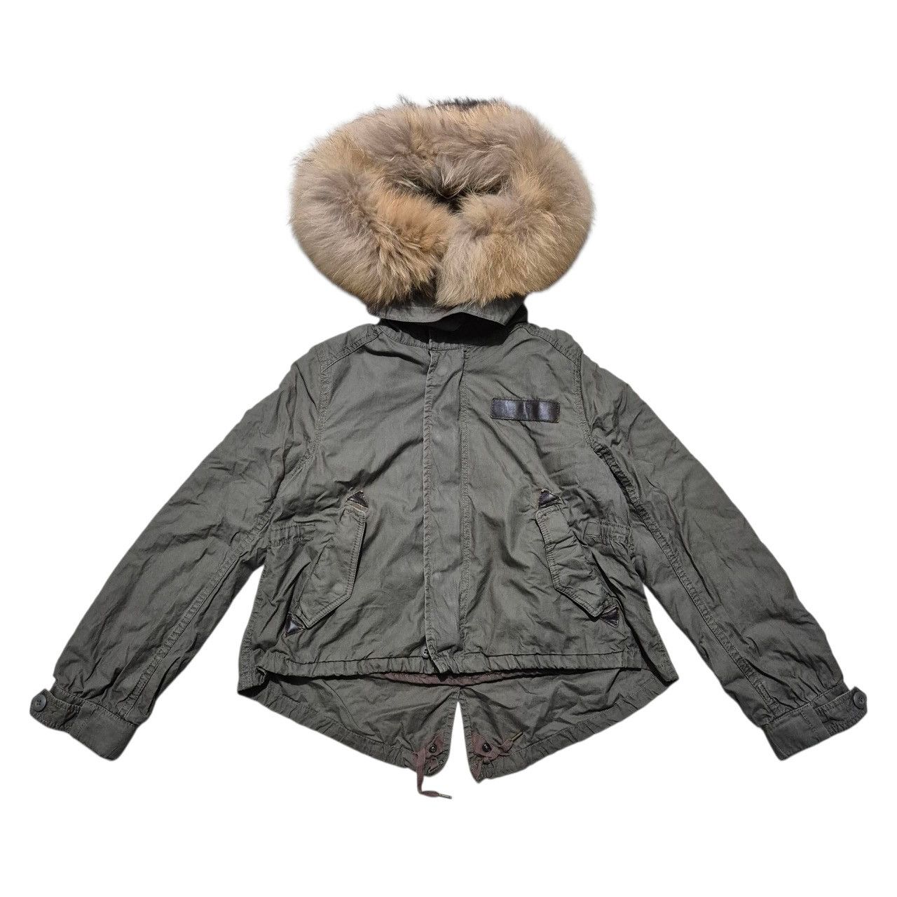 GOA Vintage goa military zip fur hoodie Size US M / EU 48-50 / 2 - 5 Thumbnail