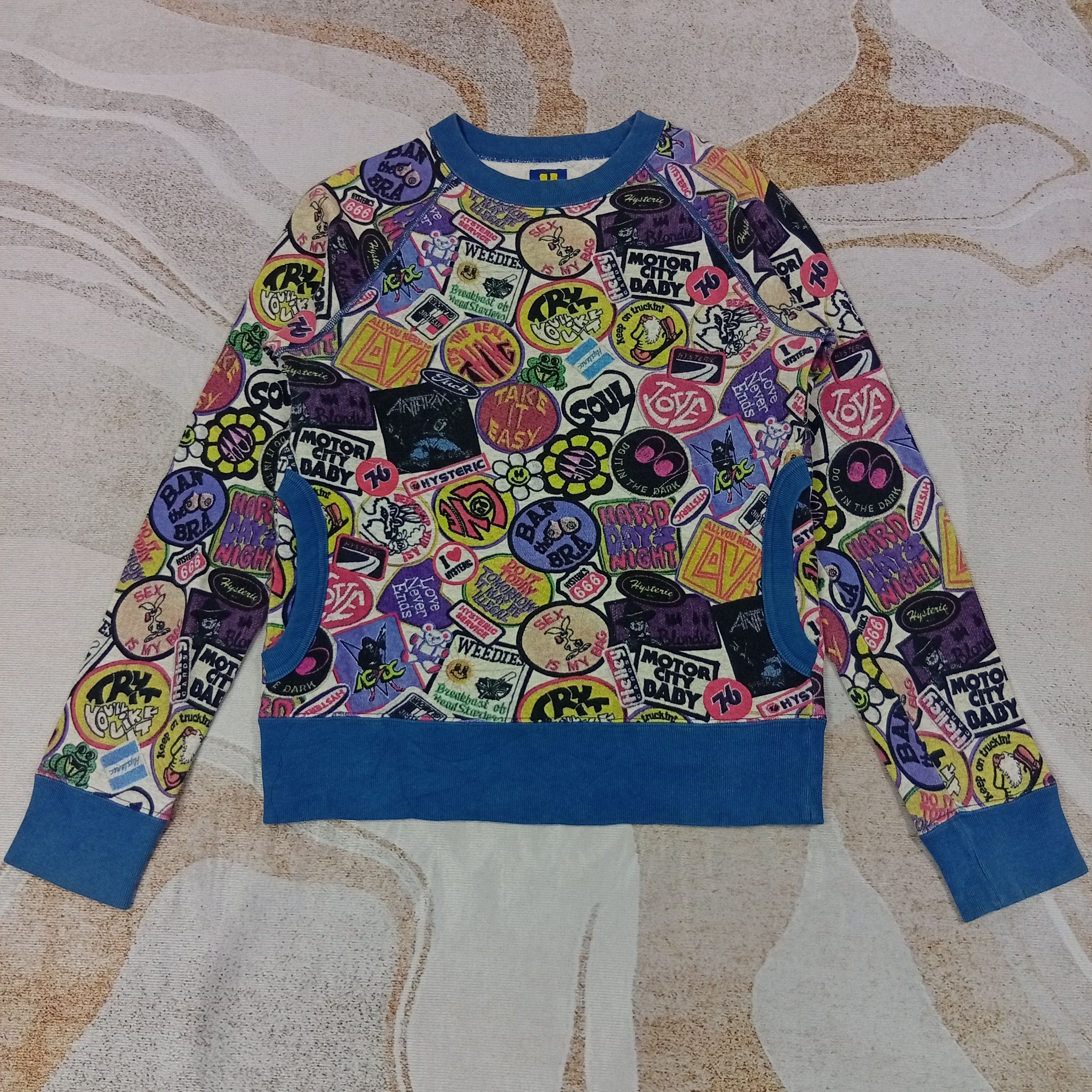 Hysteric Glamour × Japanese Brand × Vintage Hysteric Glamour Sweatshirt c220n12 Size US XS / EU 42 / 0 - 1 Thumbnail