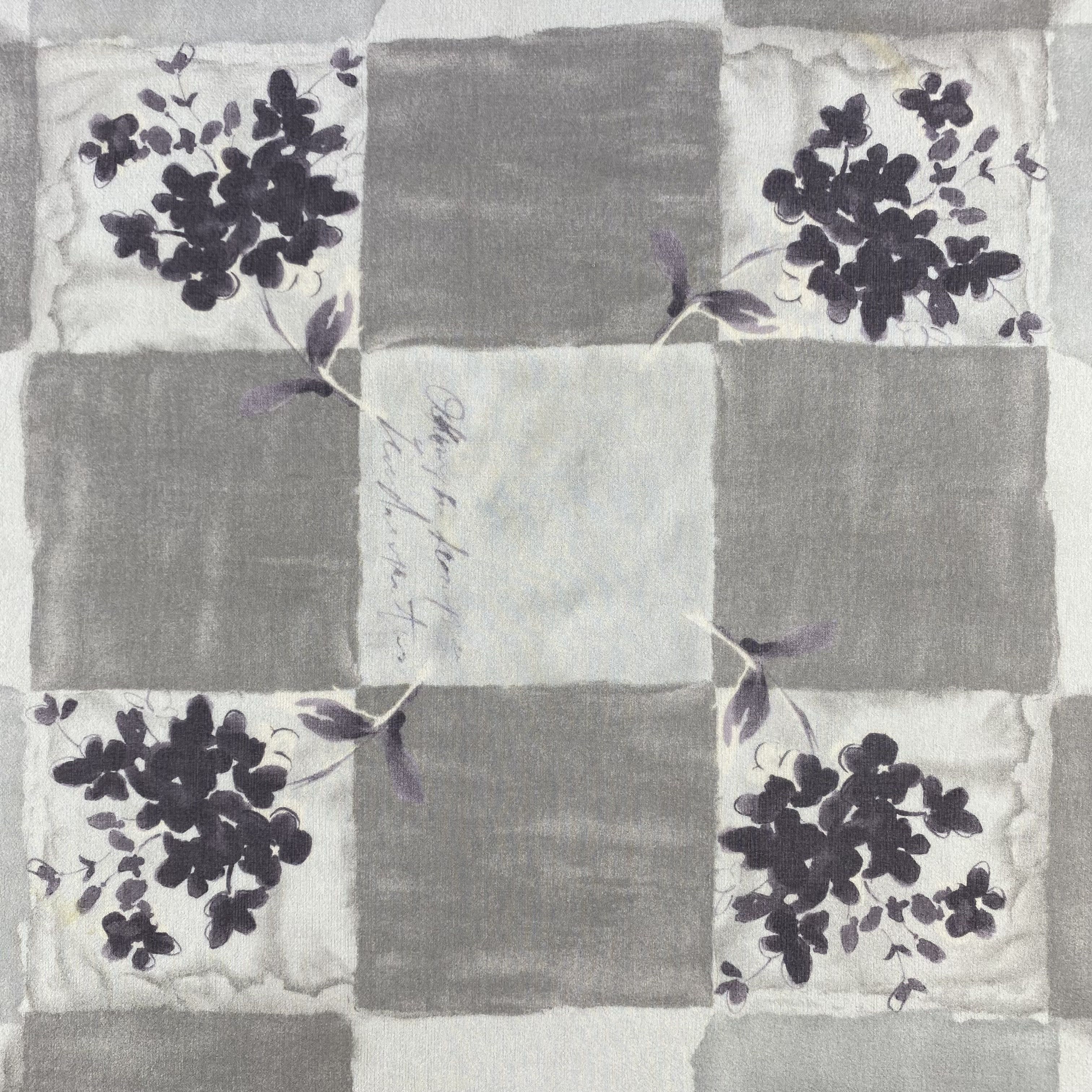 Japanese Brand × Vintage Vintage Floral Silk Scarf SS072 Size ONE SIZE - 3 Thumbnail
