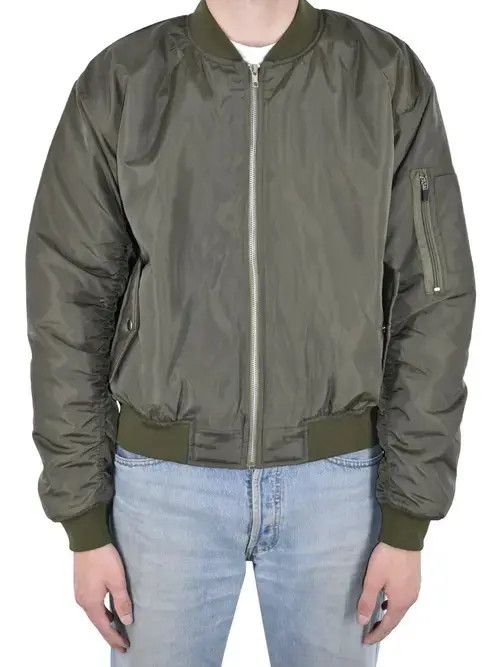 Other Nylon Bomber Jacket Olive Green Size US M / EU 48-50 / 2 - 4 Thumbnail
