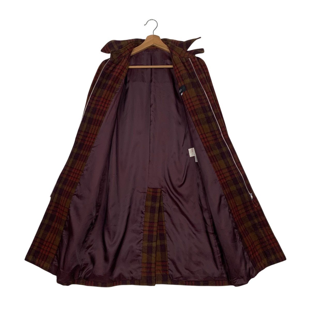 Japanese Brand Japanese Brand Ined Tartan Coat Size S / US 4 / IT 40 - 11 Thumbnail