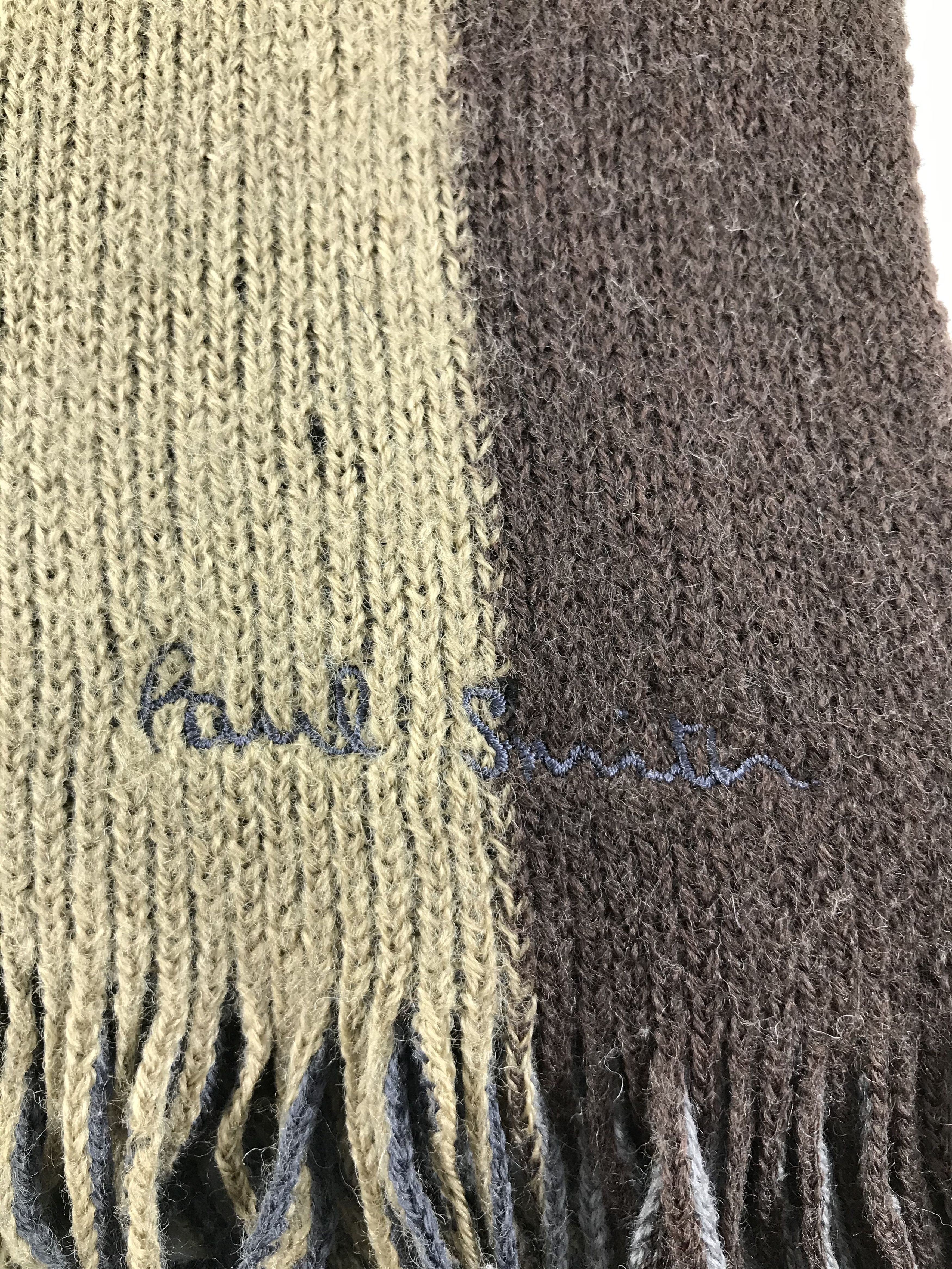 Paul Smith Vintage Paul Smith Scarf/Muffler/Neckwear MF1520 Size ONE SIZE - 7 Thumbnail