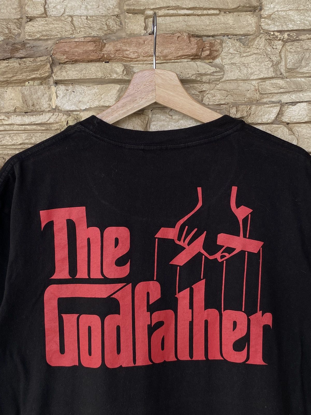 Vintage The Godfather Movie Tee scarface mafia Size US XL / EU 56 / 4 - 8 Thumbnail