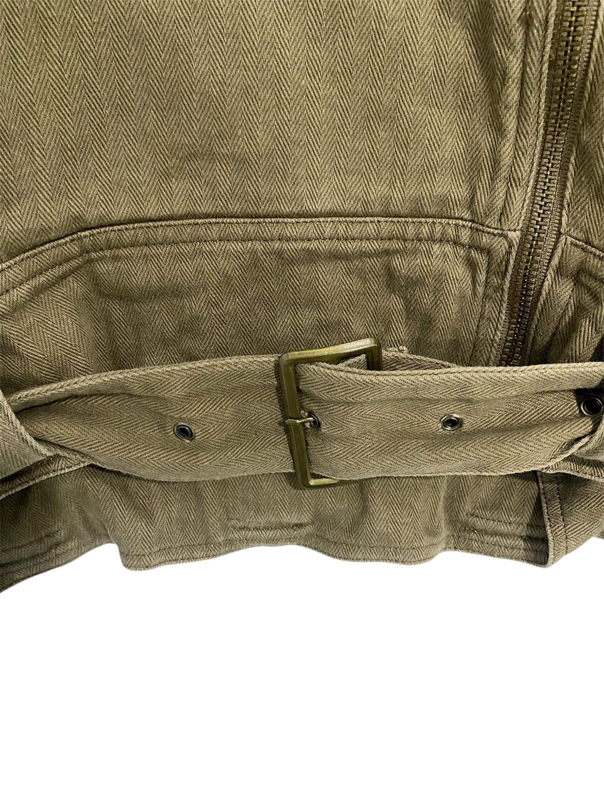 Vintage Rare Vintage Elle Christine Biker Cropped Bomber Jacket Size US S / EU 44-46 / 1 - 7 Thumbnail