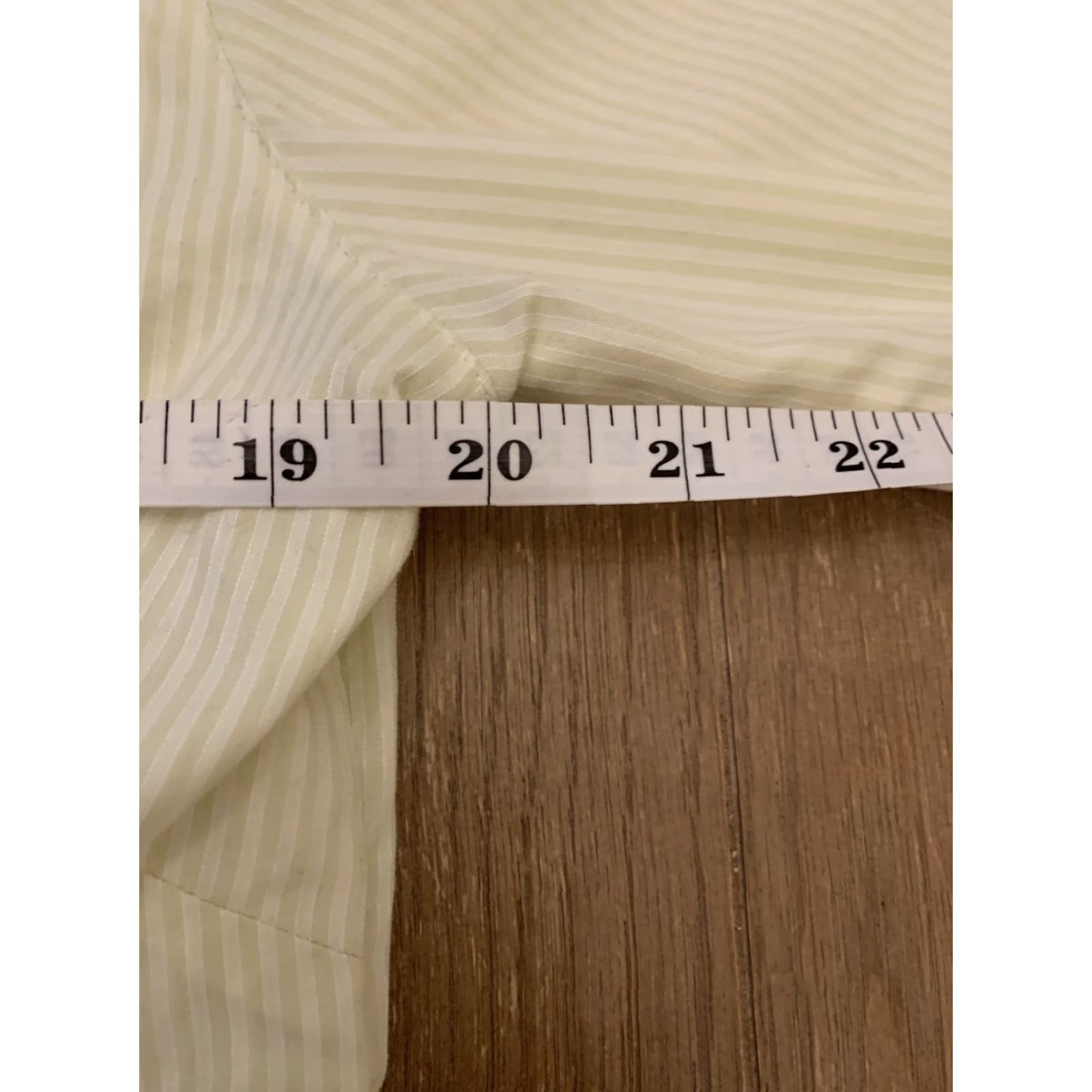 Ariat ARIAT PRO SERIES Long Sleeve Mock Neck Button-Up Dress Shirt Size 40 Yellowish Mens Size 40R - 6 Thumbnail