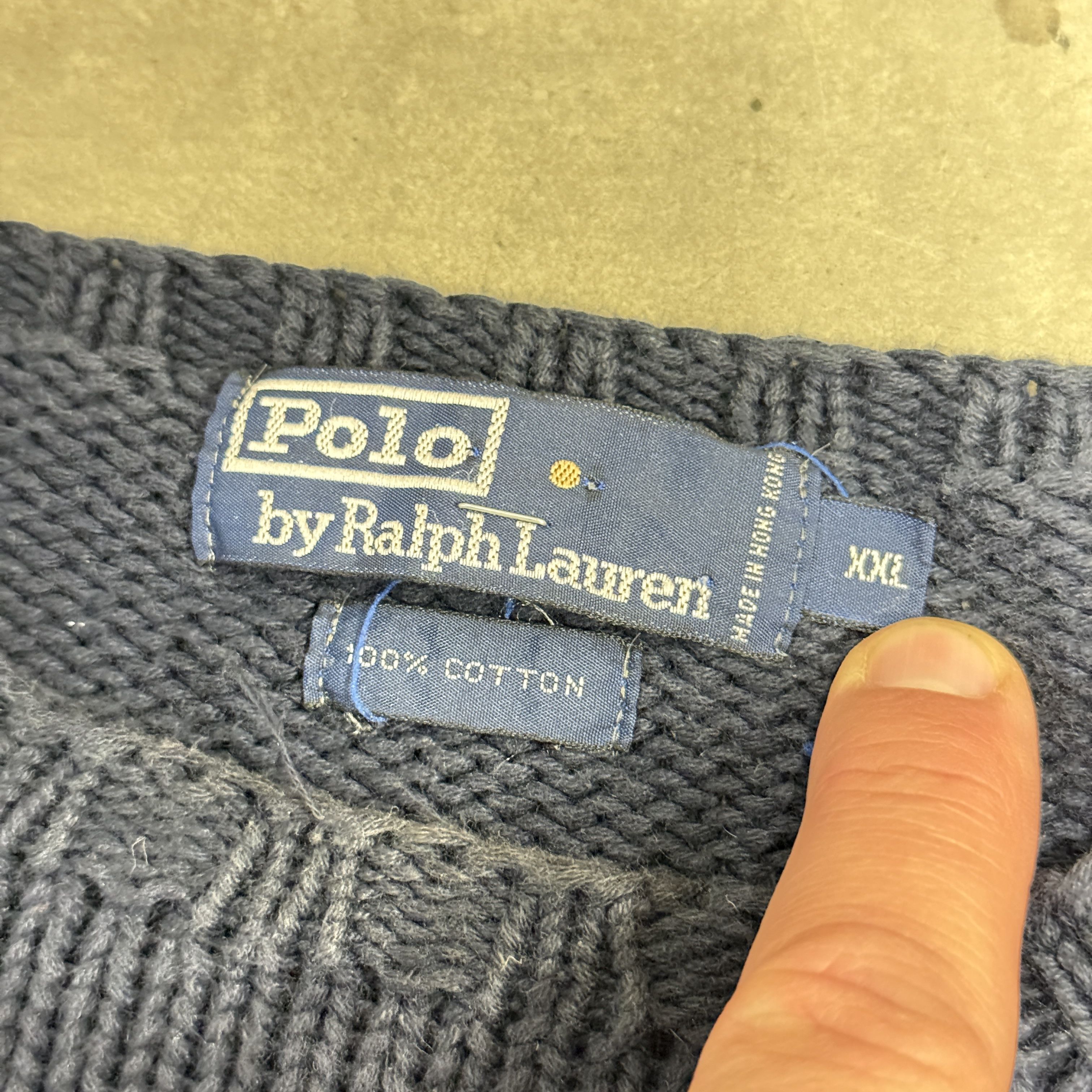 Polo Ralph Lauren Vintage Polo Ralph Lauren American Flag Knit Sweater Size XXL Size US XXL / EU 58 / 5 - 2 Thumbnail