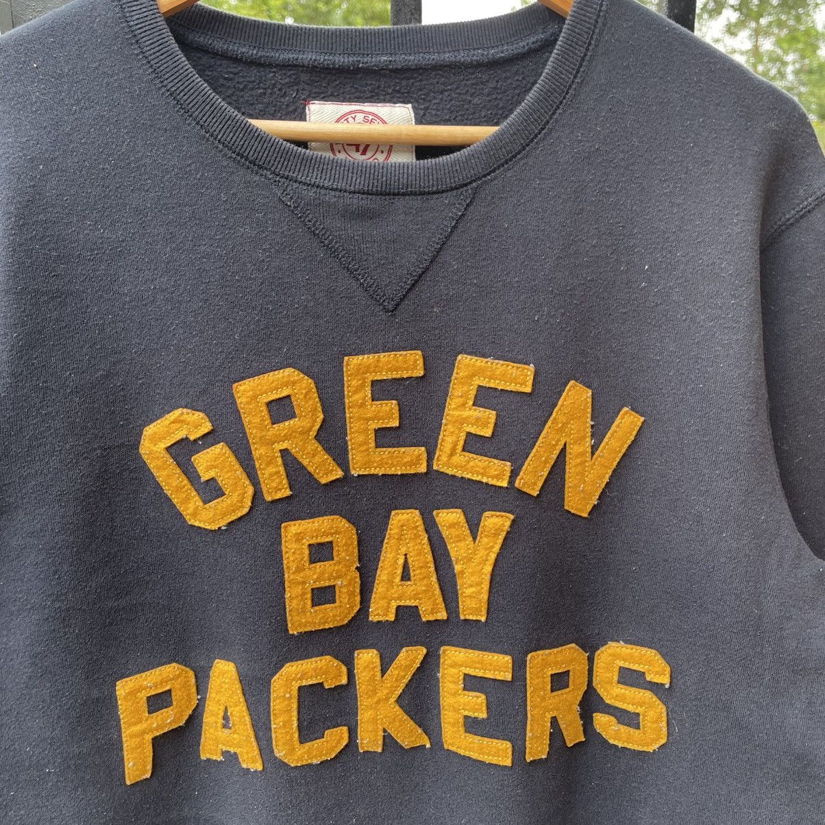NFL 🔥Vintage Green Bay Packers Embroidered Spellout Sweatshirts Size US M / EU 48-50 / 2 - 6 Thumbnail