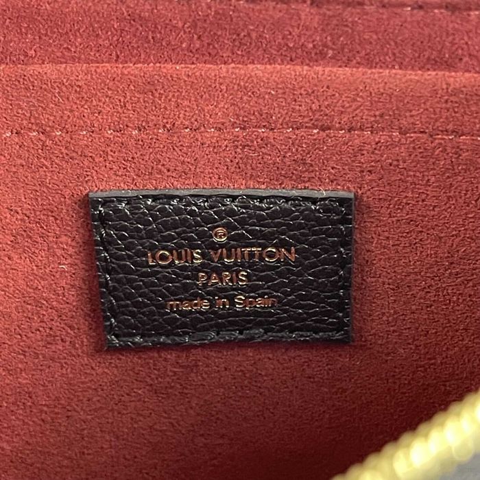 Louis Vuitton -Felicie Pochette-Monogram Empreinte Leather -Red-Handba -  BougieHabit
