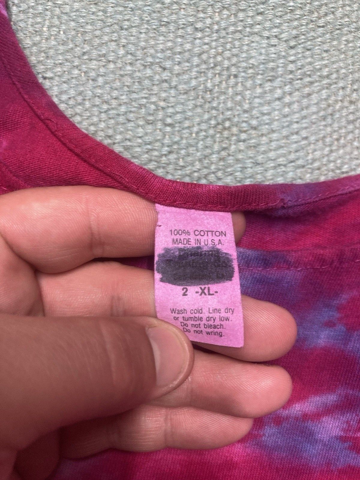 Vintage Vtg tie dye tank dress Dharma trading co hippie women’s XXL Size XXL / US 16-18 / IT 52-54 - 3 Thumbnail