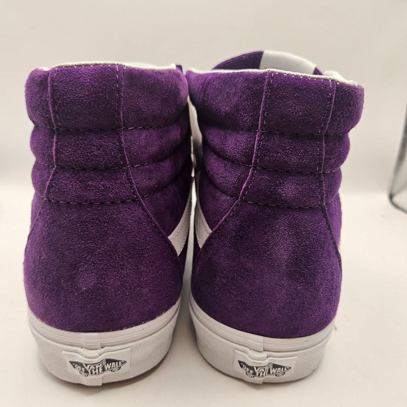 Vans VANS MEN'S 11.5 SK8-Hi PIG SUEDE ACAI PURPLE RARE SNEAKERS Size US 11.5 / EU 44-45 - 5 Thumbnail