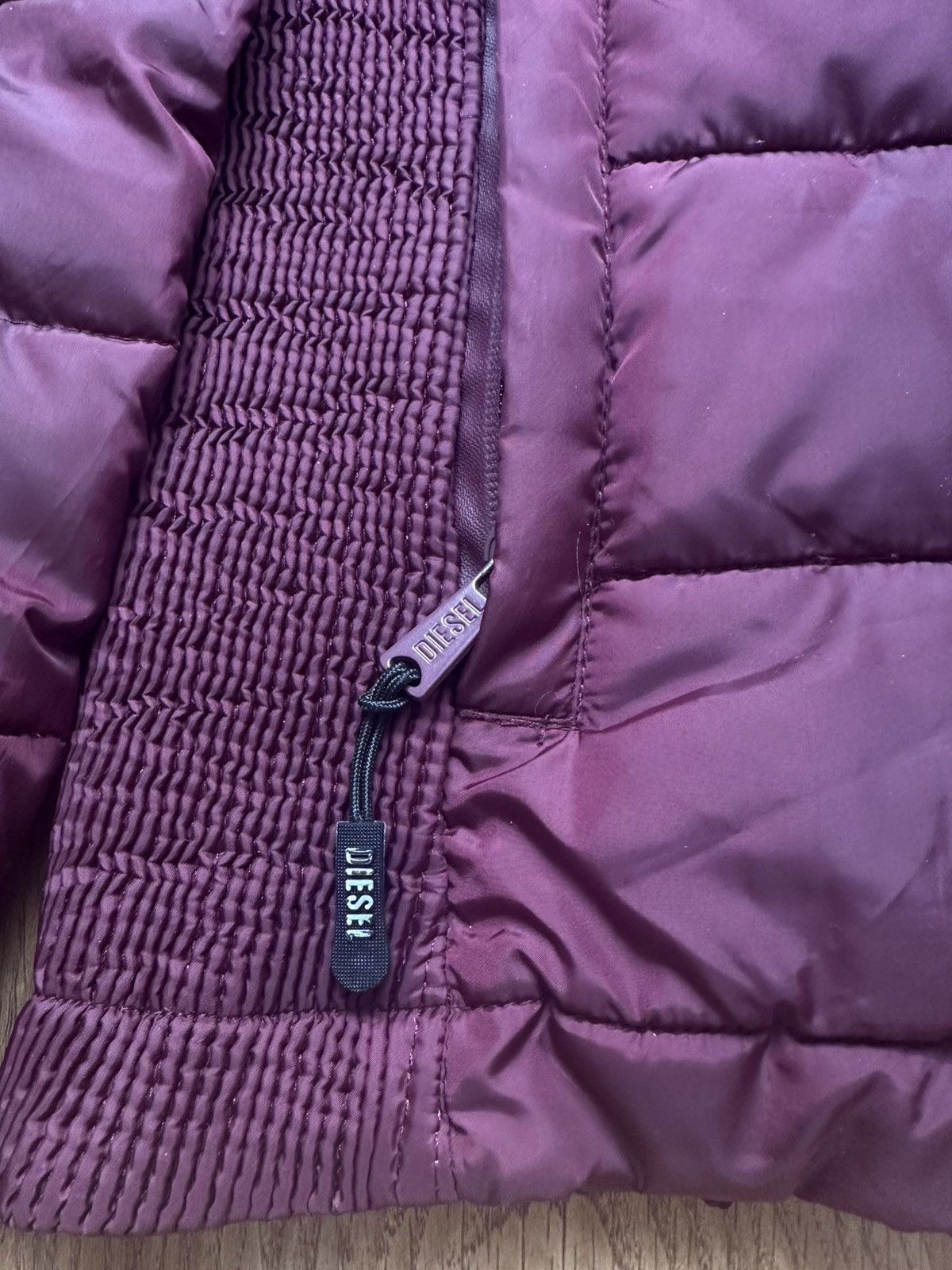 Diesel Diesel Women’s Puffer Jacket Hooded Lightweight Quilted Coat Size S / US 4 / IT 40 - 2 Thumbnail
