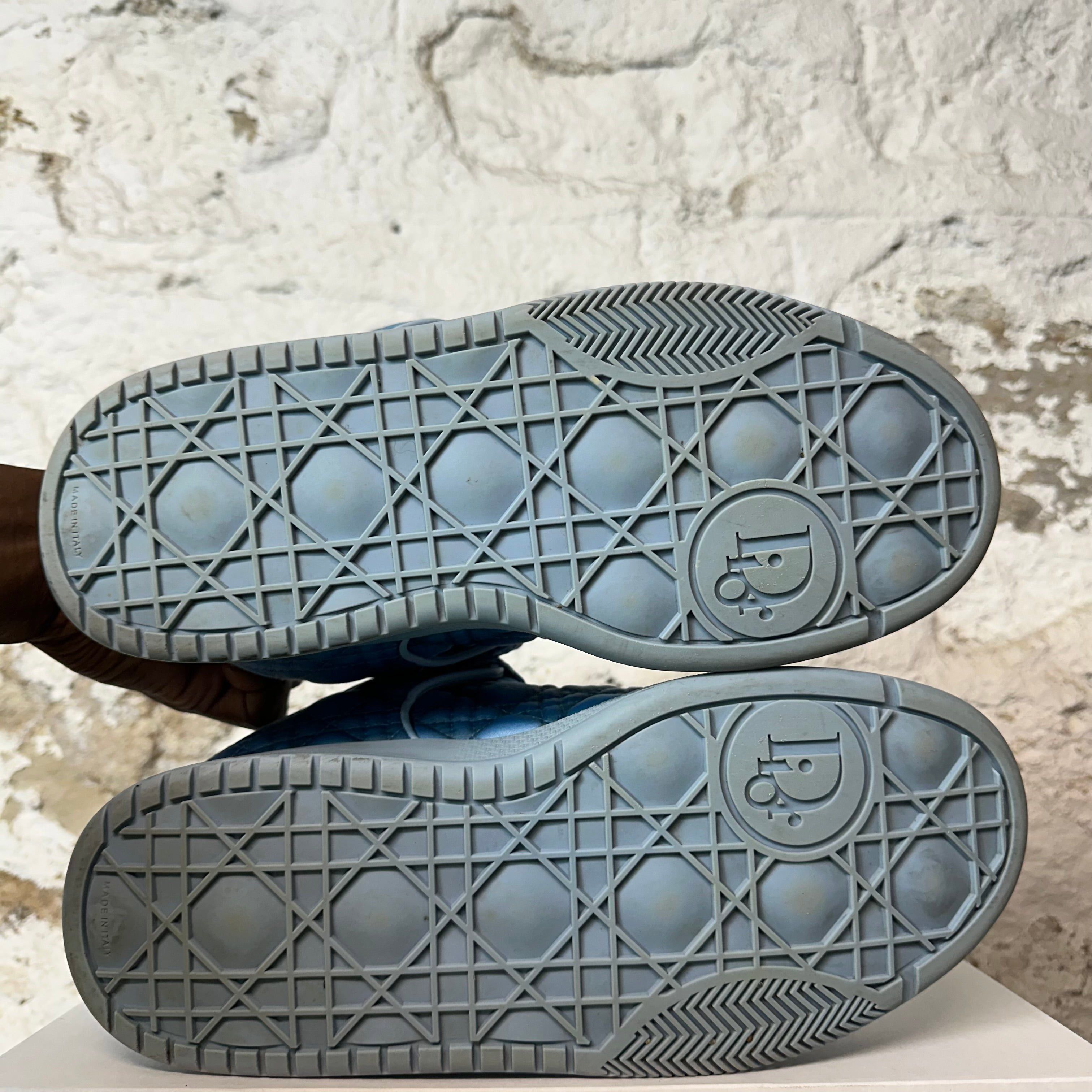Dior Dior ERL Blue Oblique Skate Sneaker Sz 10 (43) No Box Size US 10 / EU 43 - 6 Thumbnail