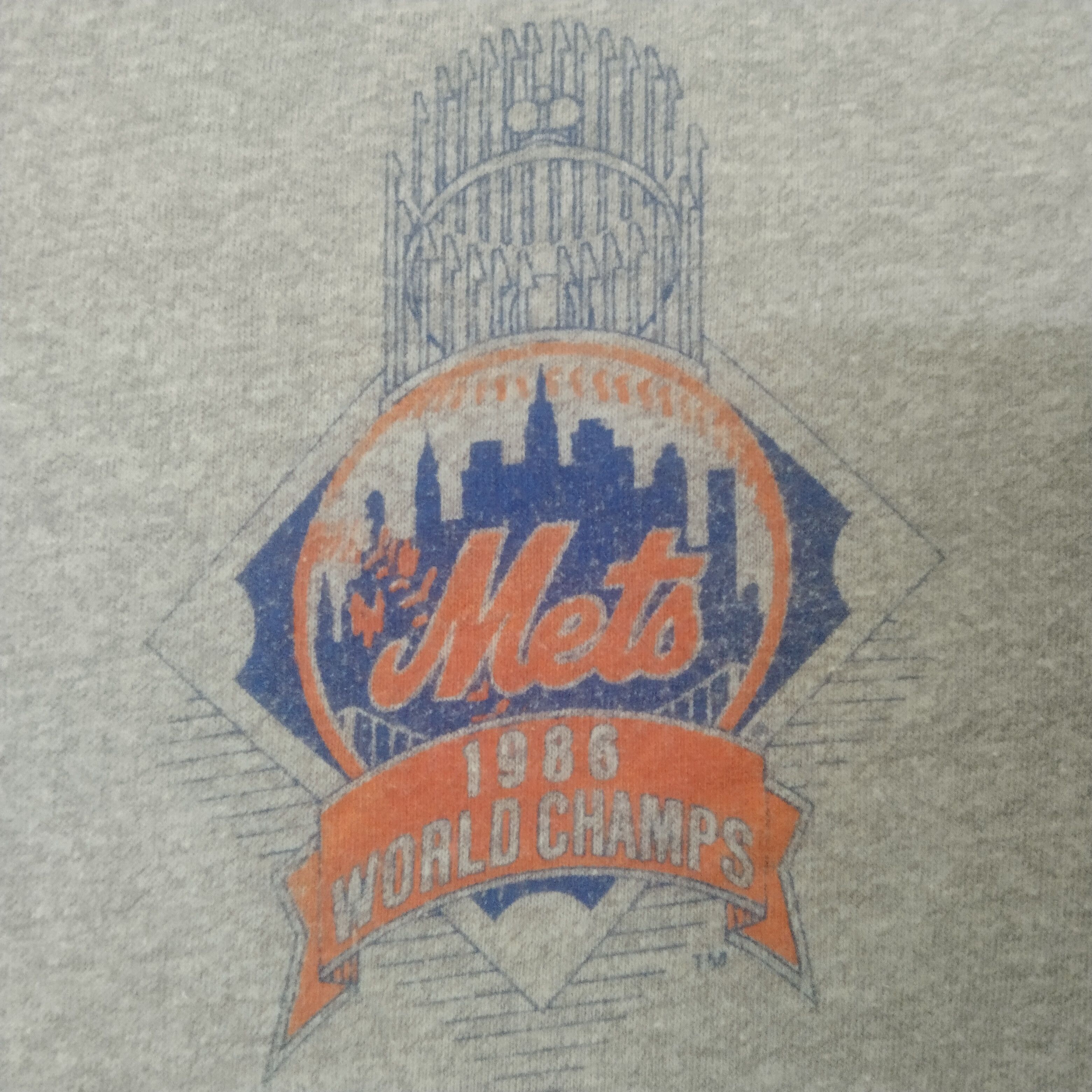 MLB × Vintage Vintage Mets 1986 World Champions tee Size US M / EU 48-50 / 2 - 5 Thumbnail
