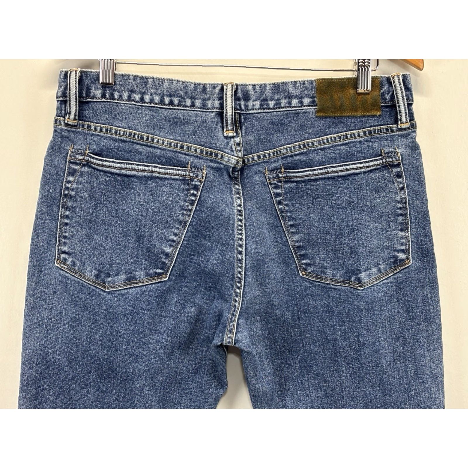 Todd Snyder Todd Snyder Slim Fit Jeans Mens 34x34 Stretch 5-Pocket Med Wash Denim Straight Jeans Size US 34 / EU 50 - 4 Thumbnail