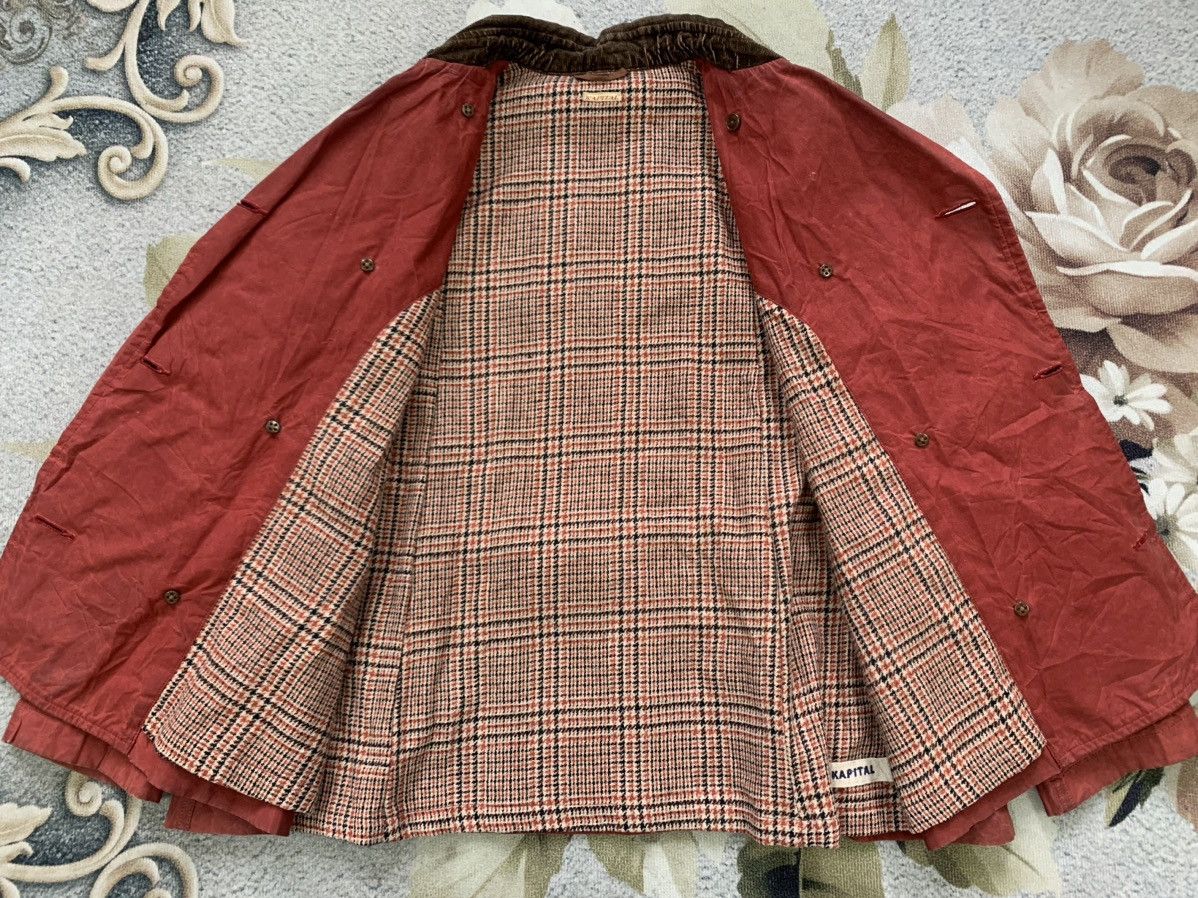 Kapital Kapital Waxed Blouson Jacket Double Breast Size US M / EU 48-50 / 2 - 18 Thumbnail
