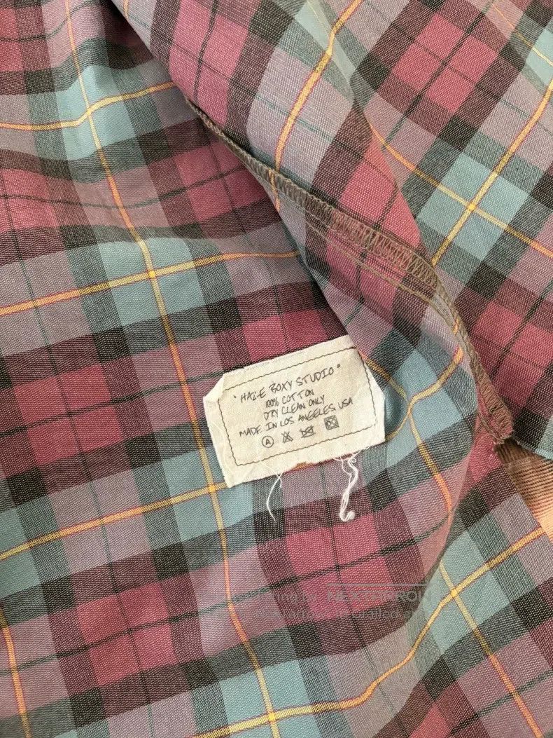 Greg Lauren Greg Lauren Checked Shirt Size US XL / EU 56 / 4 - 8 Thumbnail