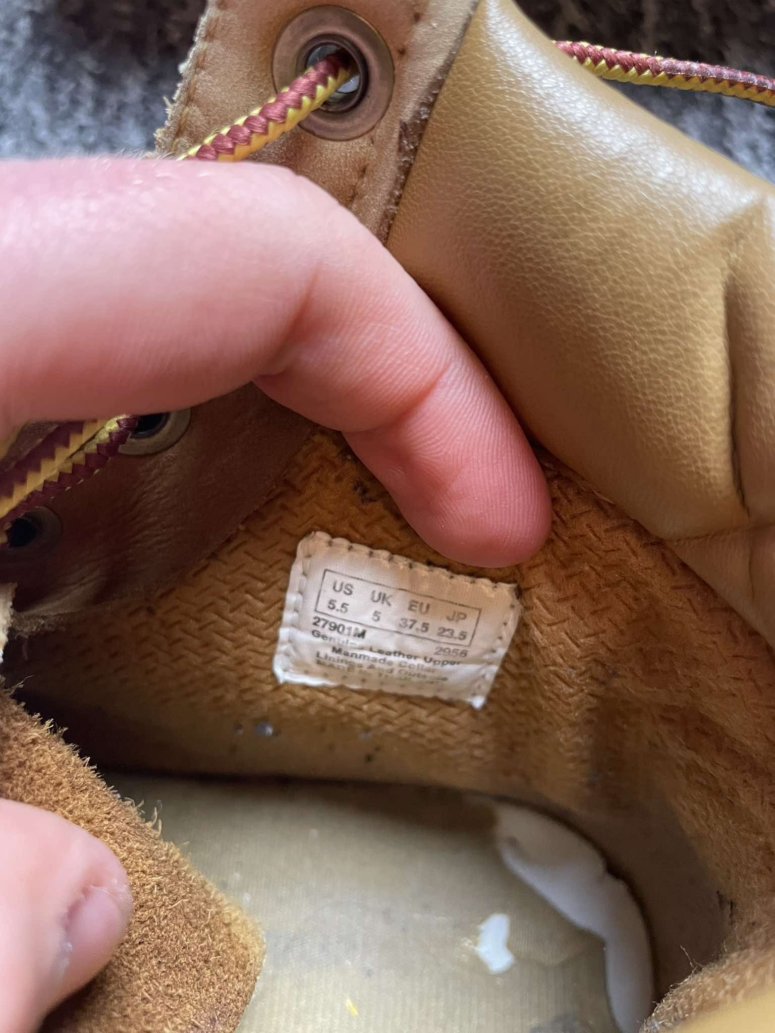 Timberland × Vintage Vintage classic High sneakers Timberland 6 inch premium boot Size US 5 / EU 37 - 6 Thumbnail