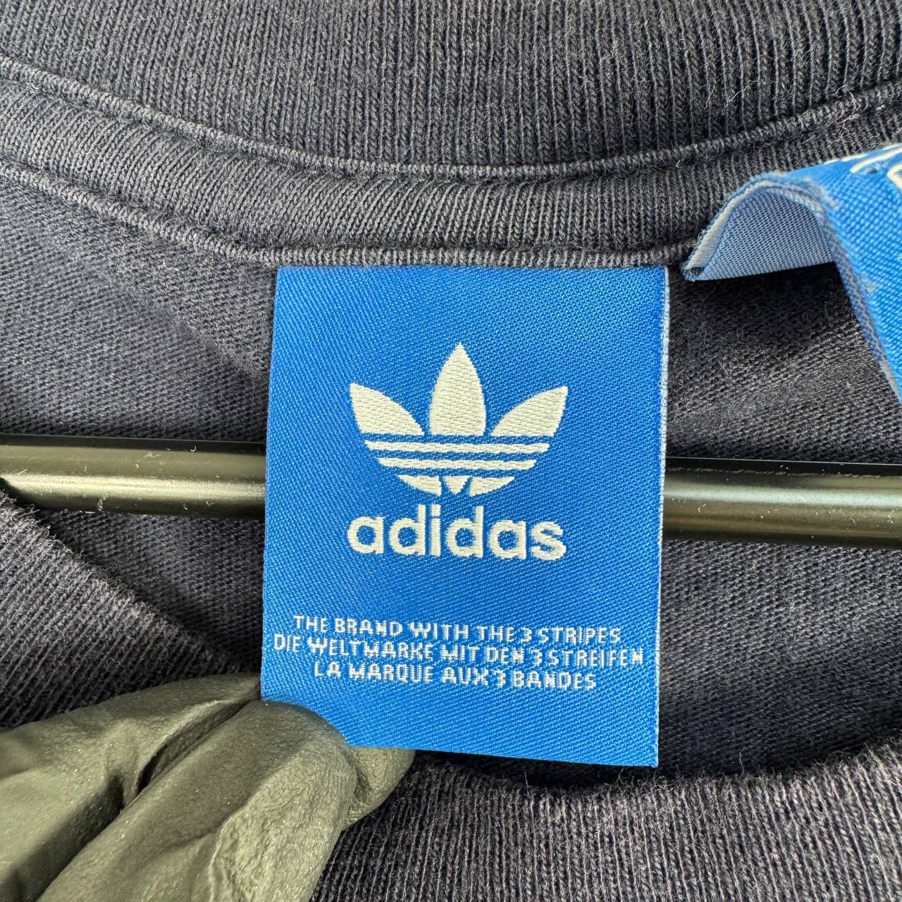 Adidas Adidas Originals Trefoil Logo T Shirt Navy Graphic Tee M Size US M / EU 48-50 / 2 - 3 Thumbnail